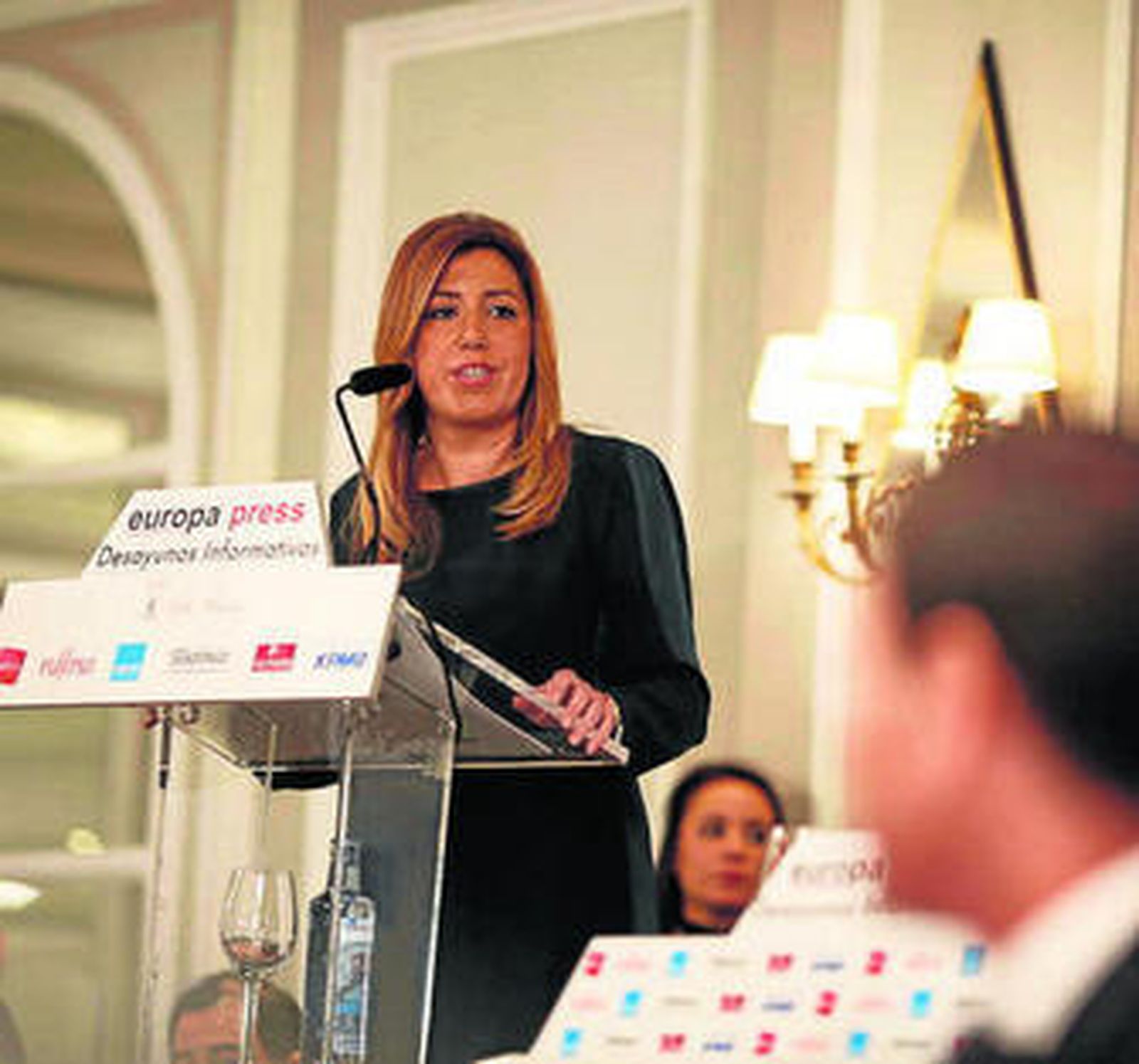 Díaz, el miércoles pasado en Madrid.