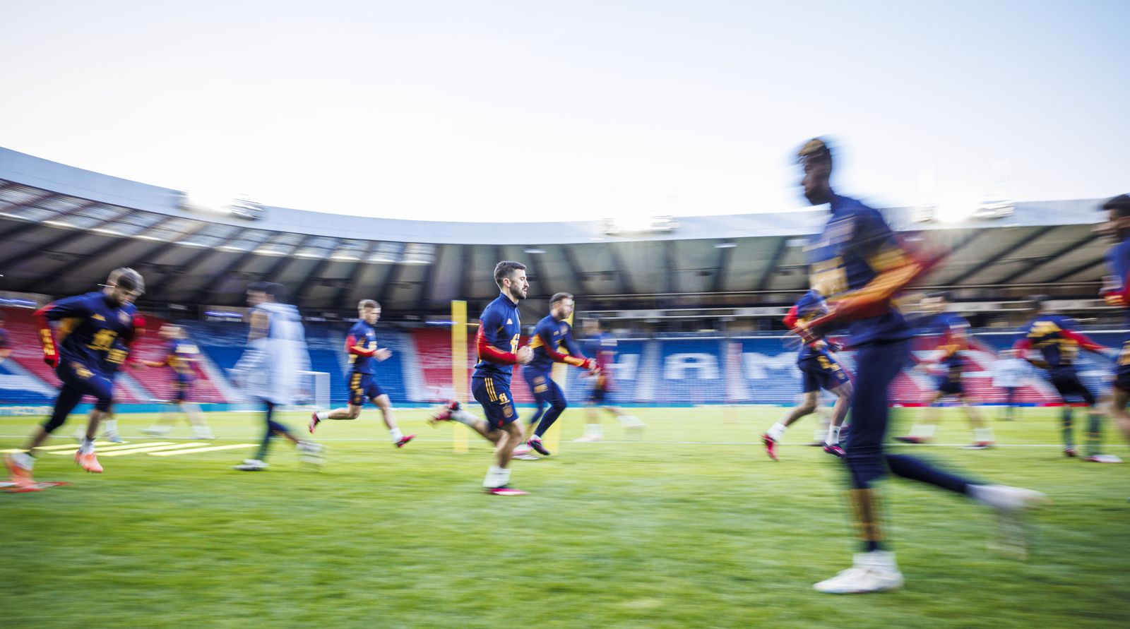 Las fotos de España en Glasgow