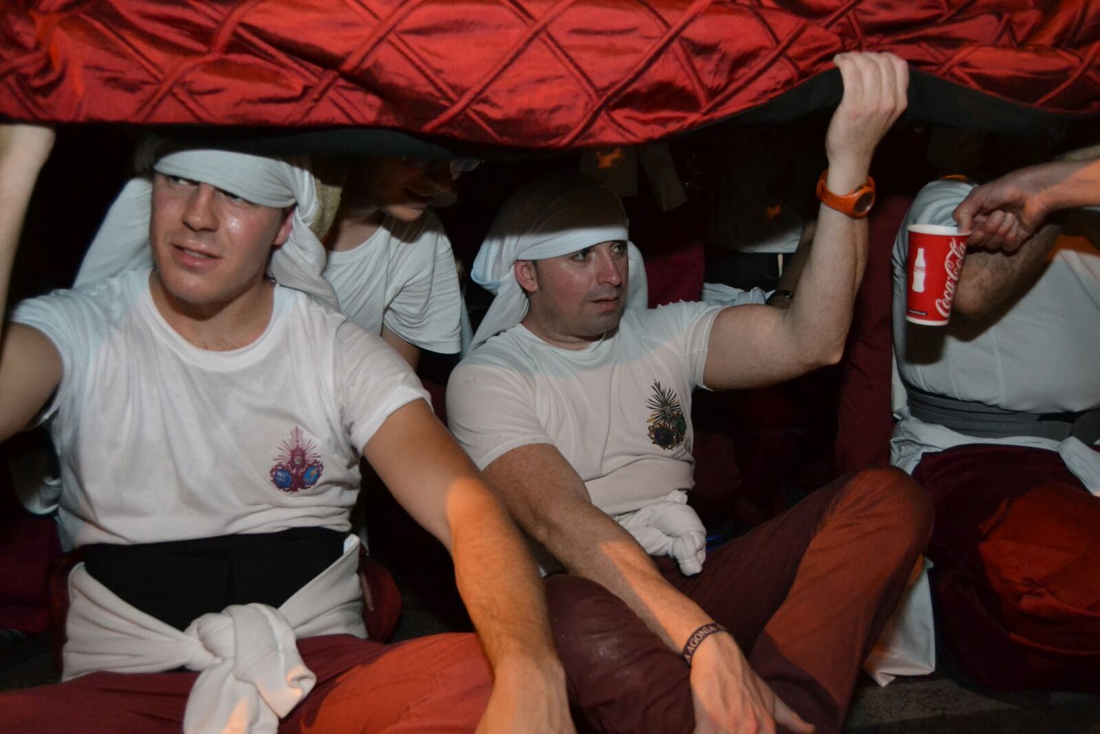 Costaleros de la Agonía.