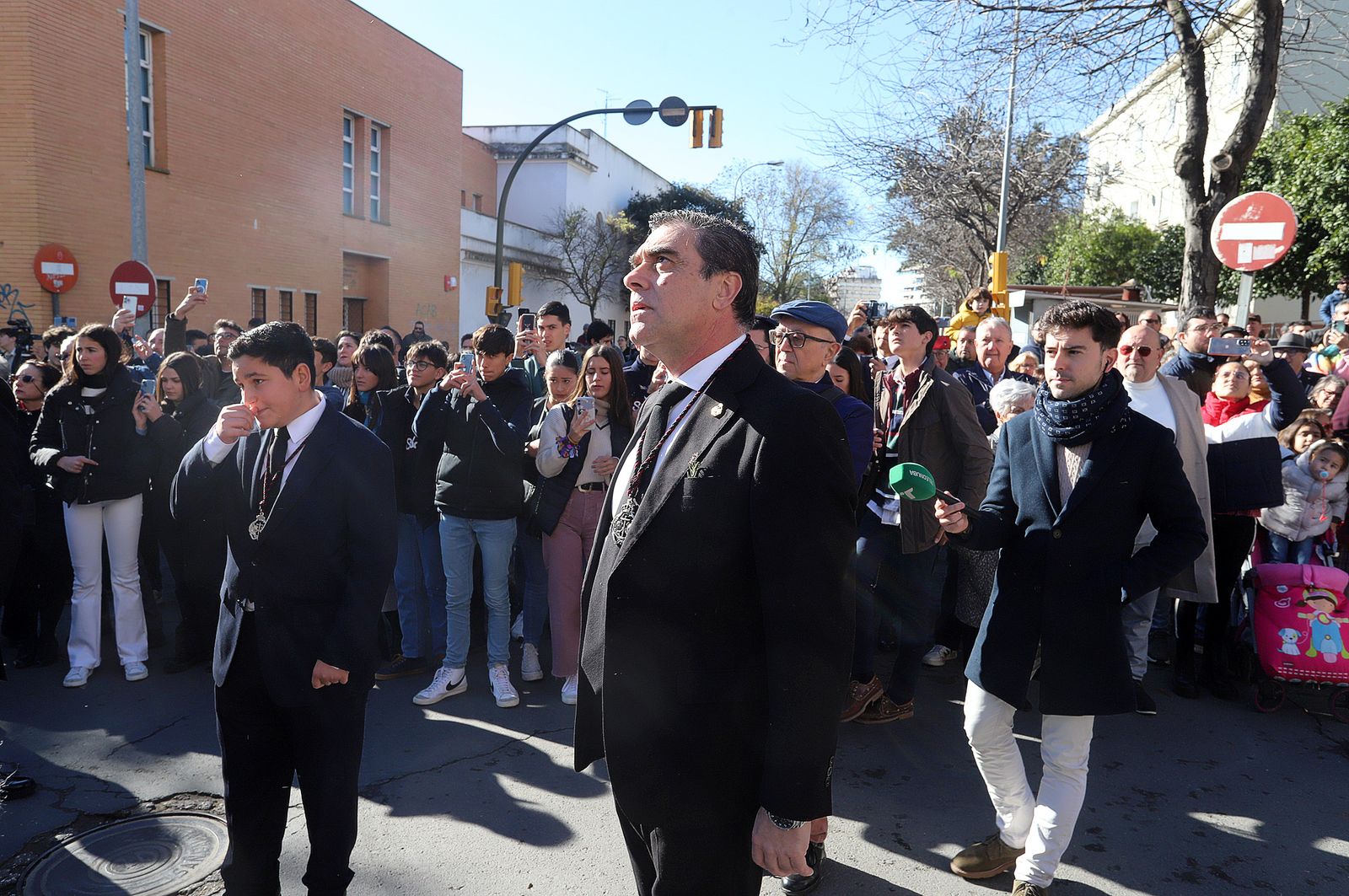Imágenes de la procesión de San Sebastián en Huelva