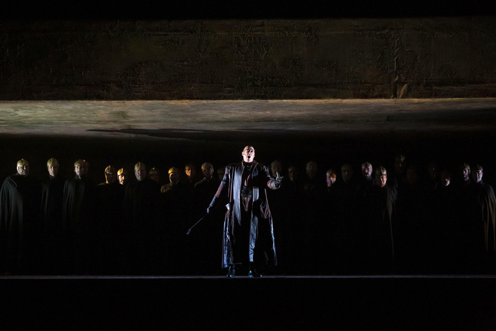 Fotos del ensayo general de la ópera Fidelio en el Teatro Cervantes