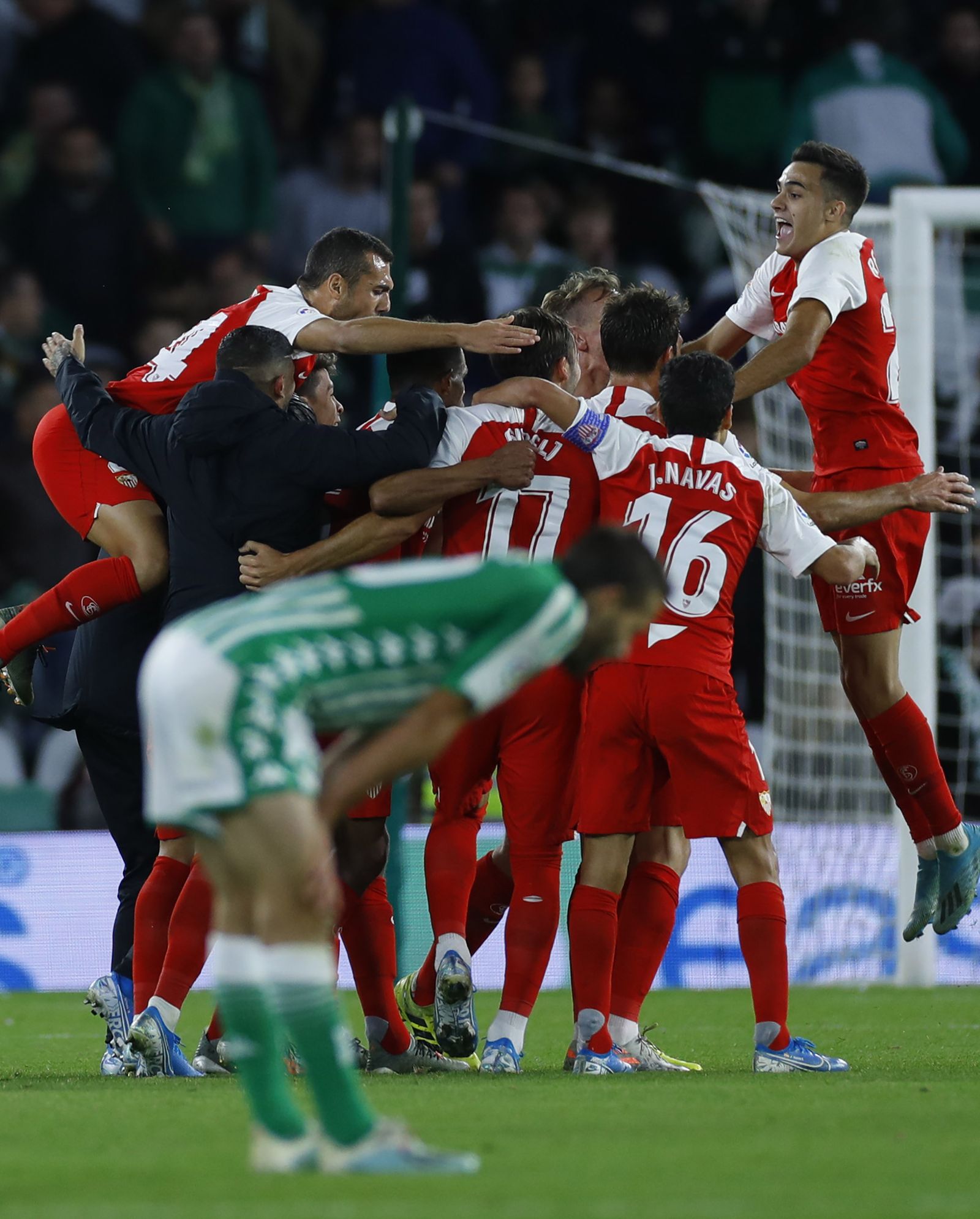 La imágenes del Betis-Sevilla fc