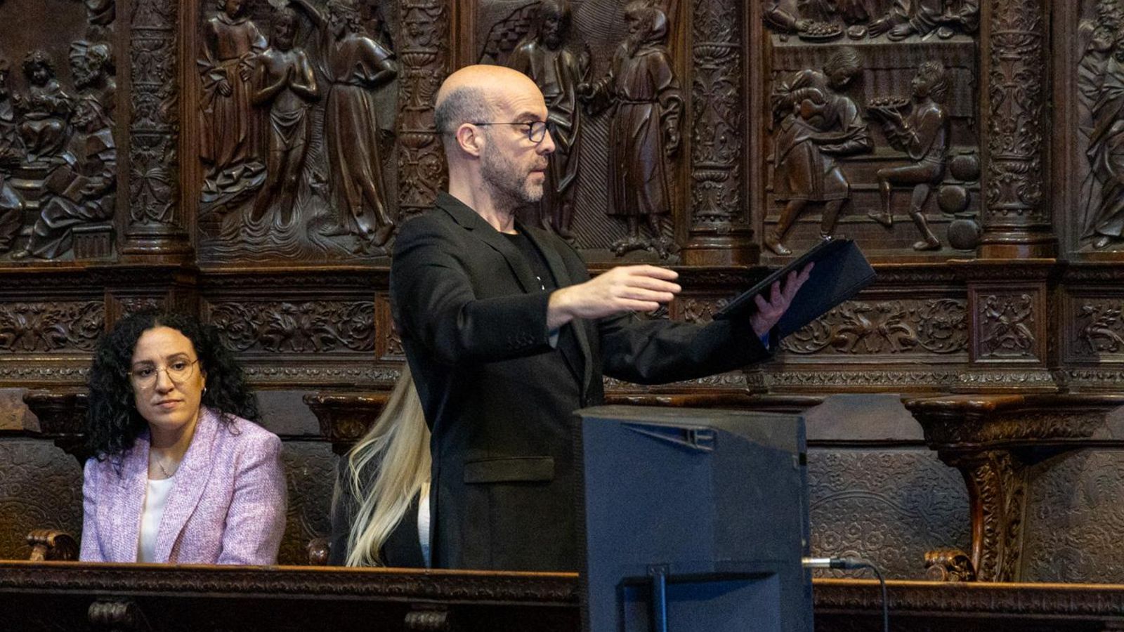 Inauguración de la exposición 'The Mistery Man'