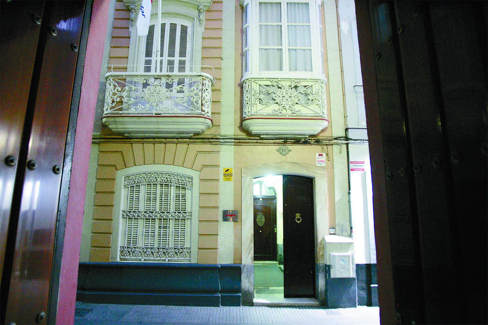La sede del PP en la calle Cánovas del Castillo.