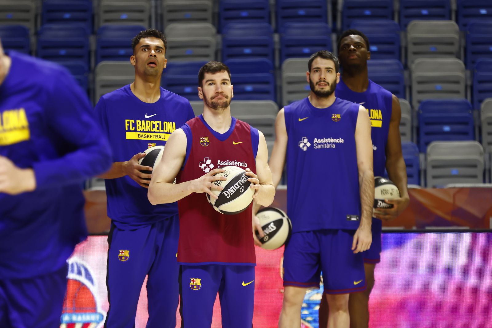 Entrenamiento del Barça