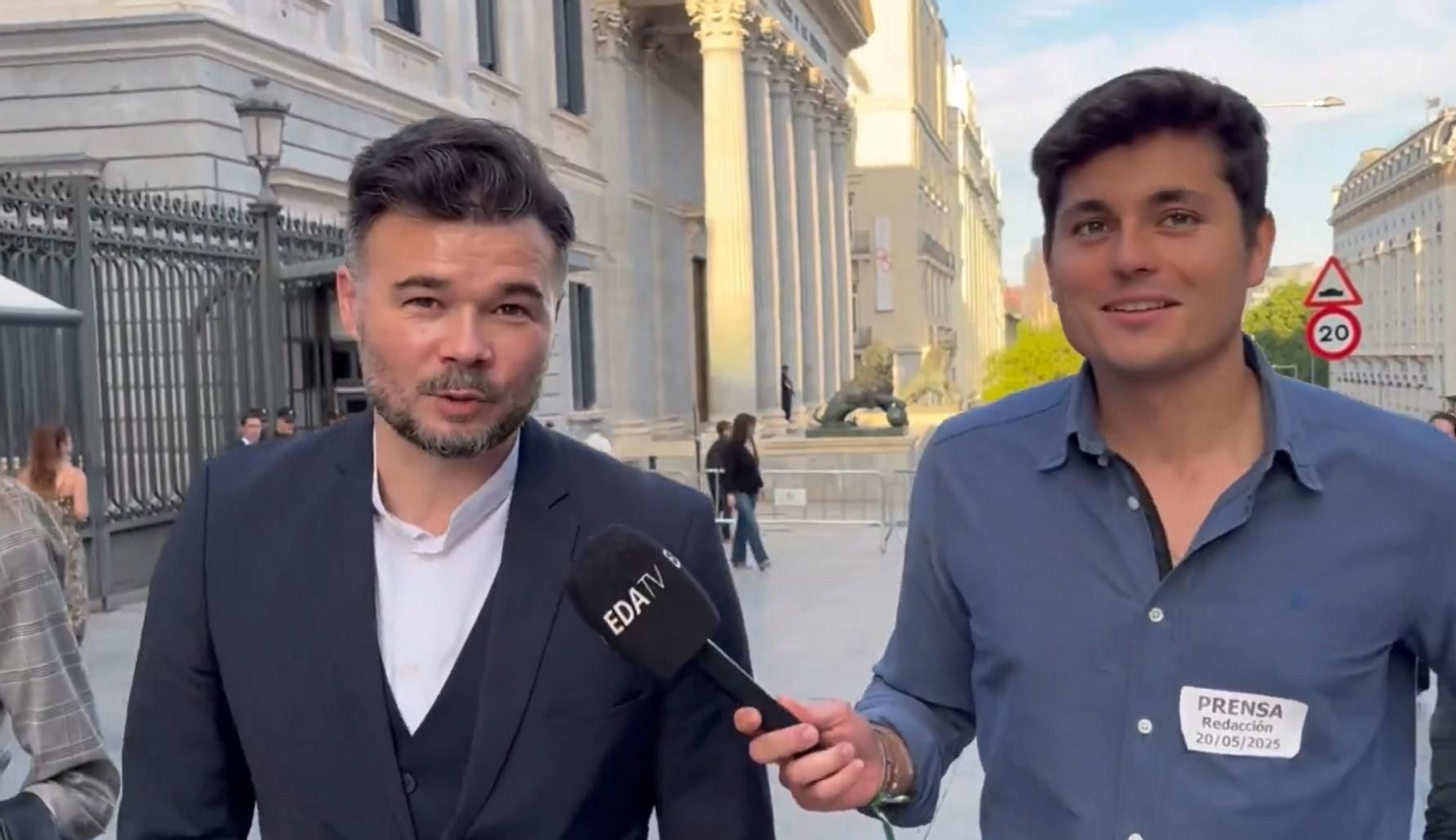 Vito Quiles y Gabriel Rufián, los "favoritos" para presentar las Campanadas en TVE