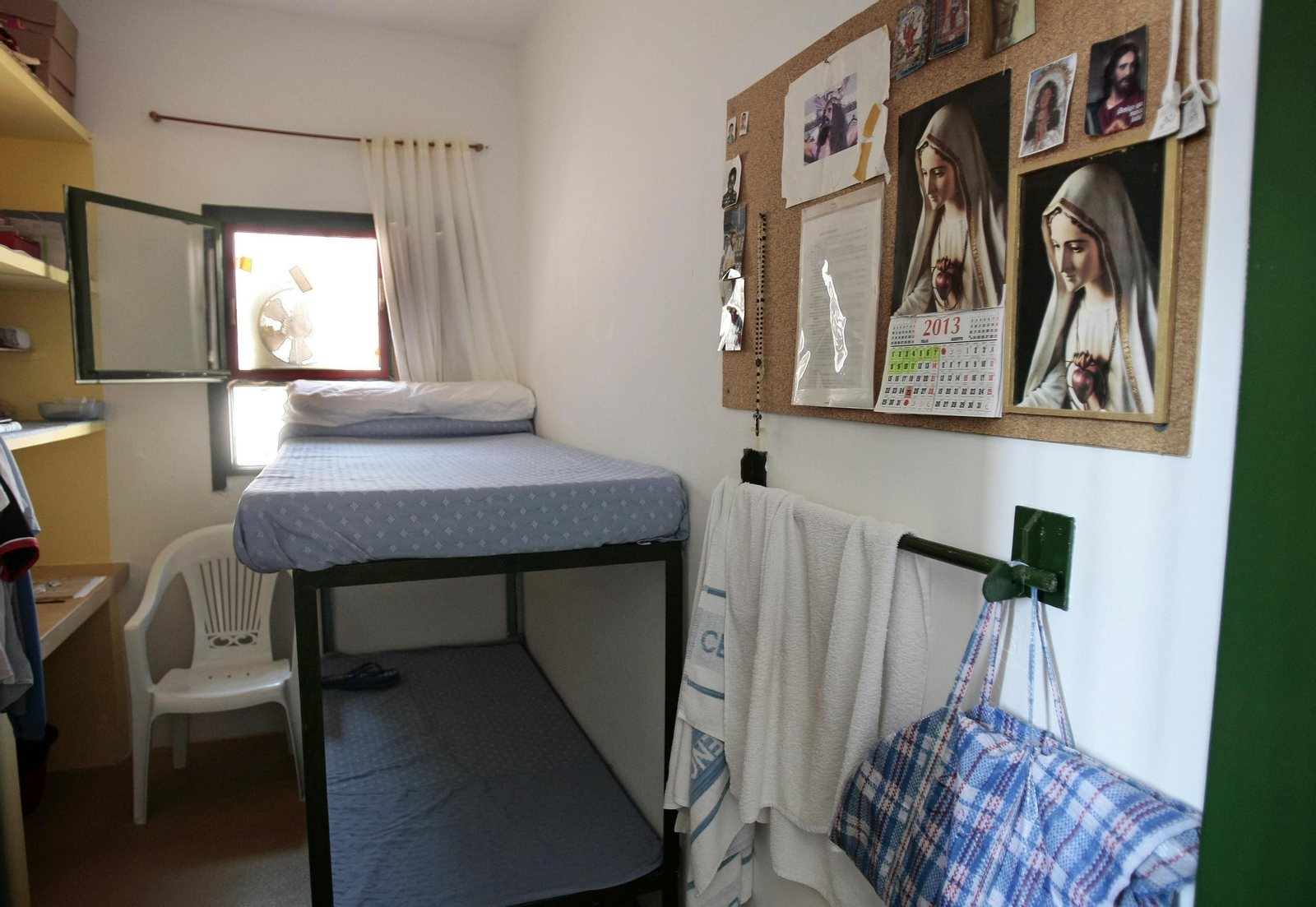 Interior de una celda en una cárcel portuense.