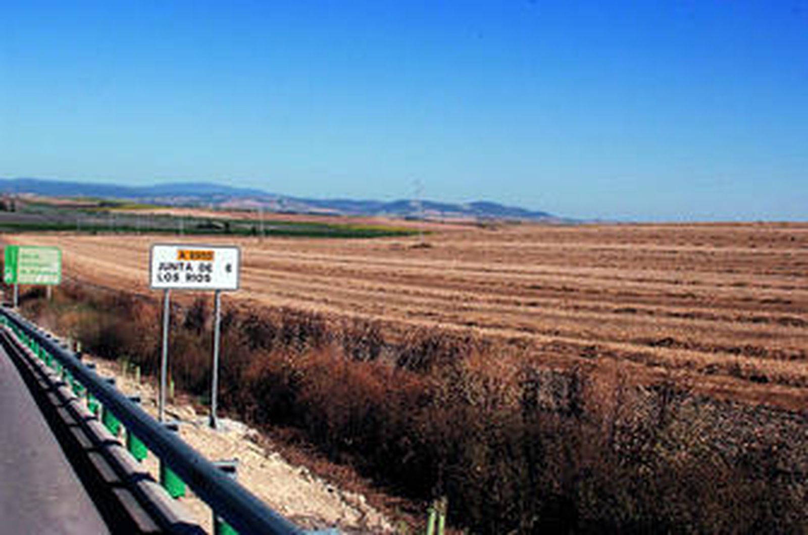 Terreno donde se ubicará el futuro polígono de Jédula.