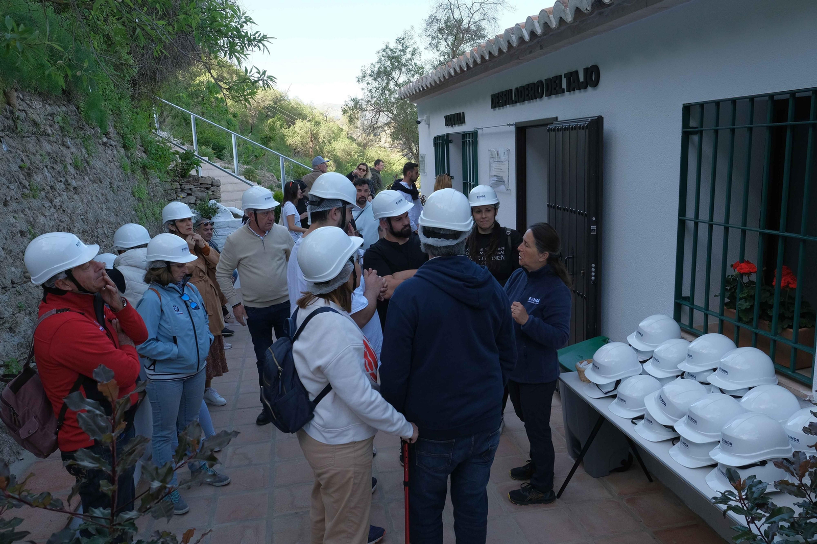 Apertura del Camino del Desfiladero del Tajo, en fotos