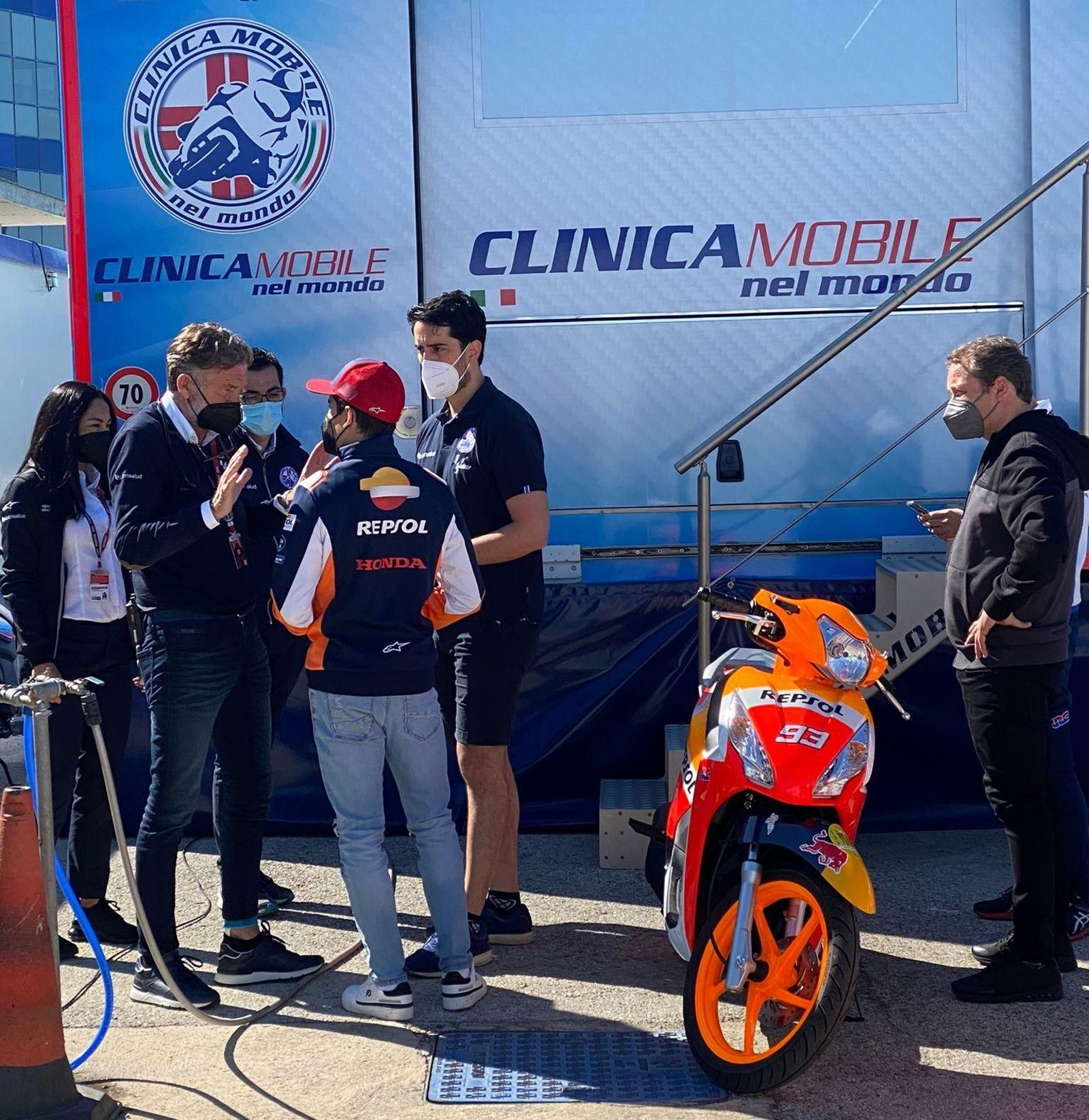 Caída de Marc Márquez en Jerez