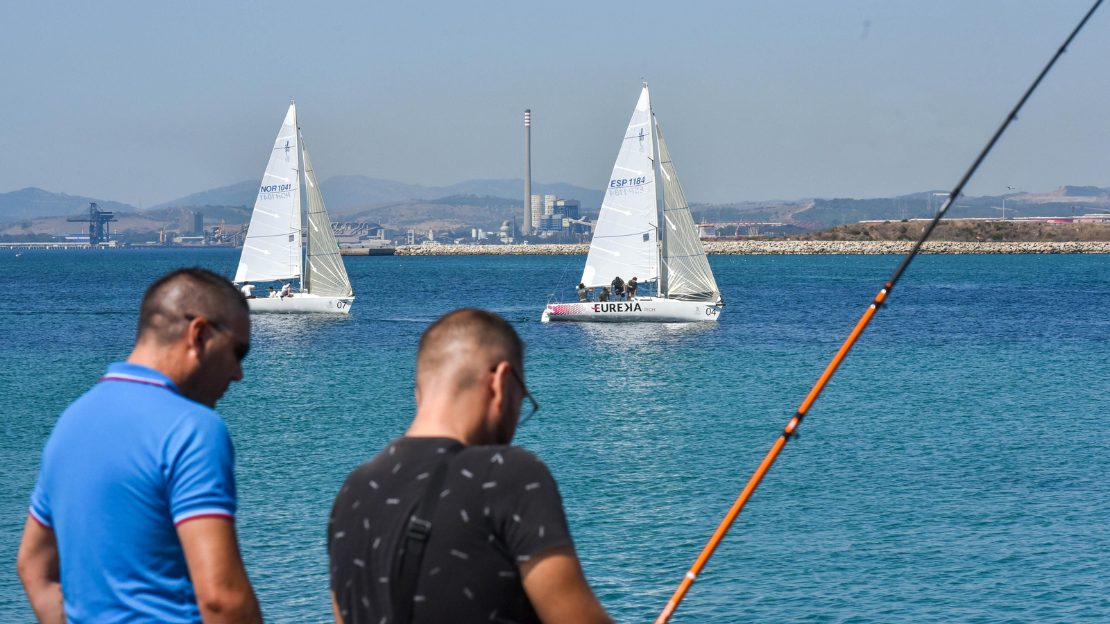 Las fotos de la Regata de vela J80 en La Línea