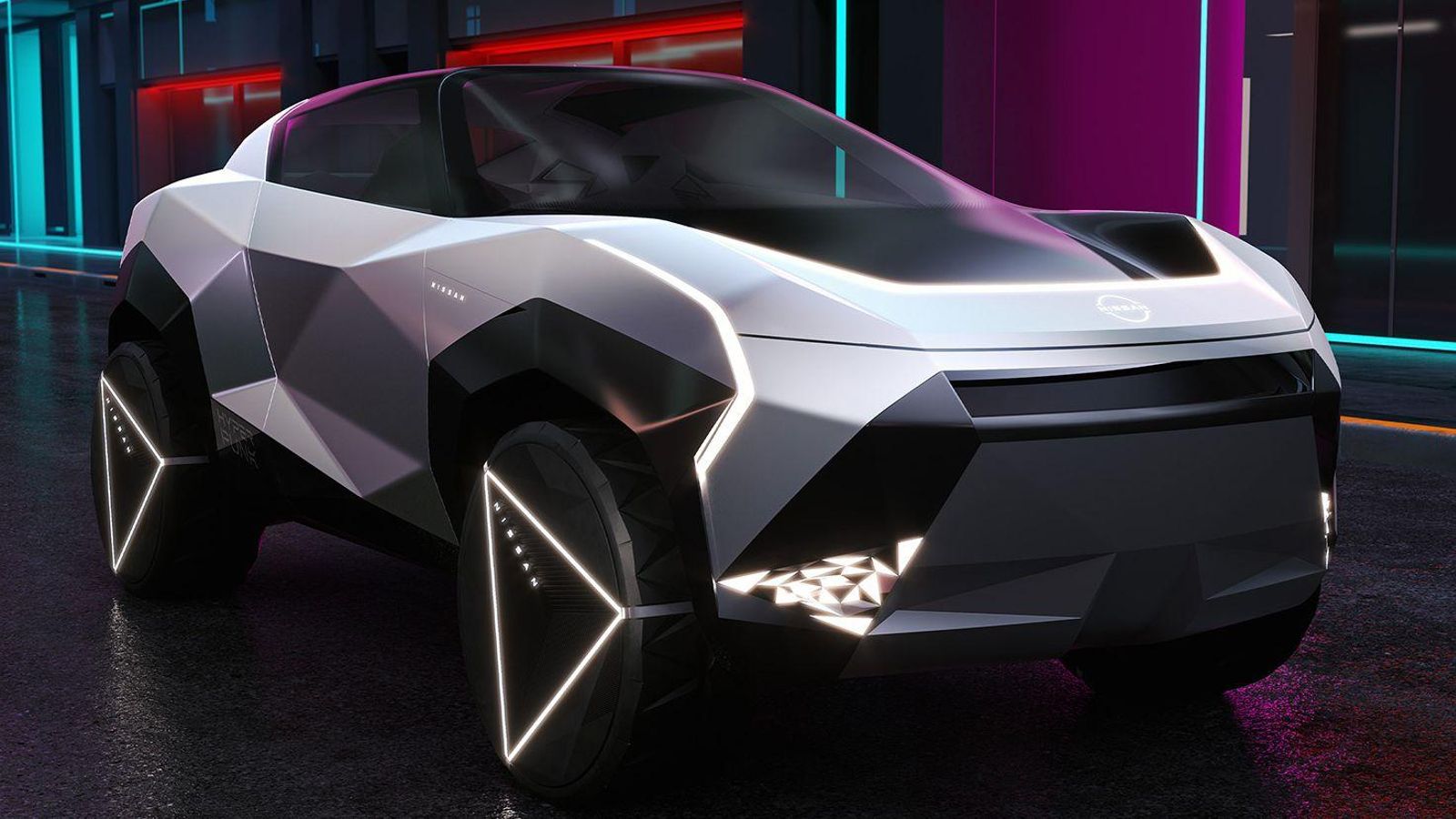 Según Nissan, el futuro Juke se inspirará de manera directa en este concept-car, el Hyper Punk mostrado por primera vez a finales de 2023.