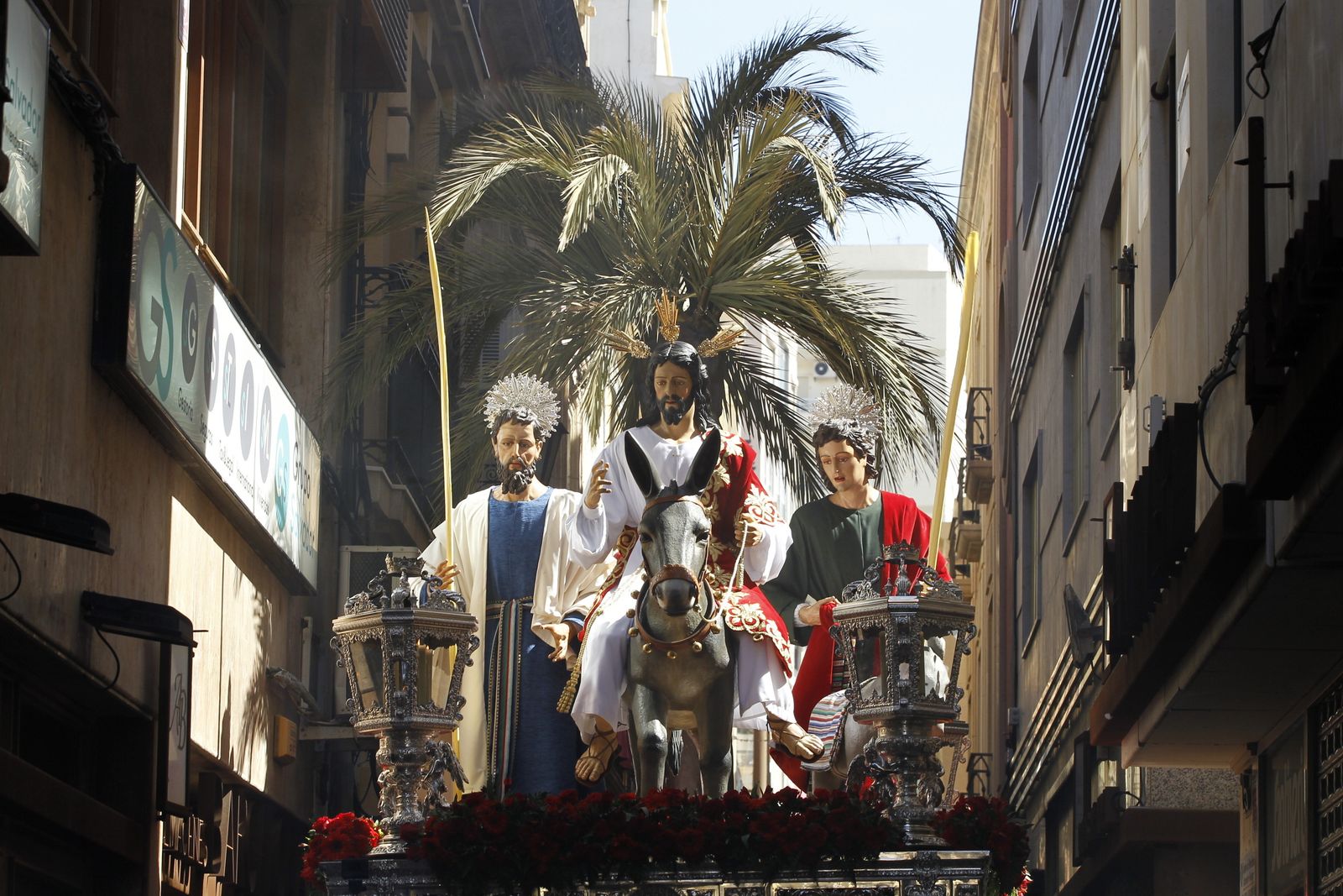Imágenes Procesión de la Borriquita de Almería capital. Semana Santa 2019