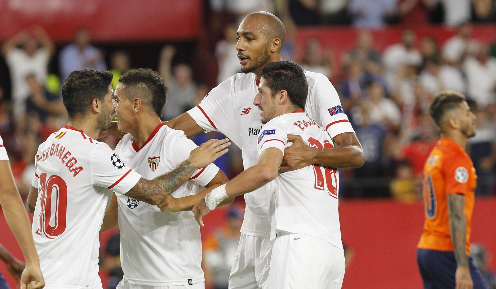 Las imágenes del Sevilla-Basaksehir