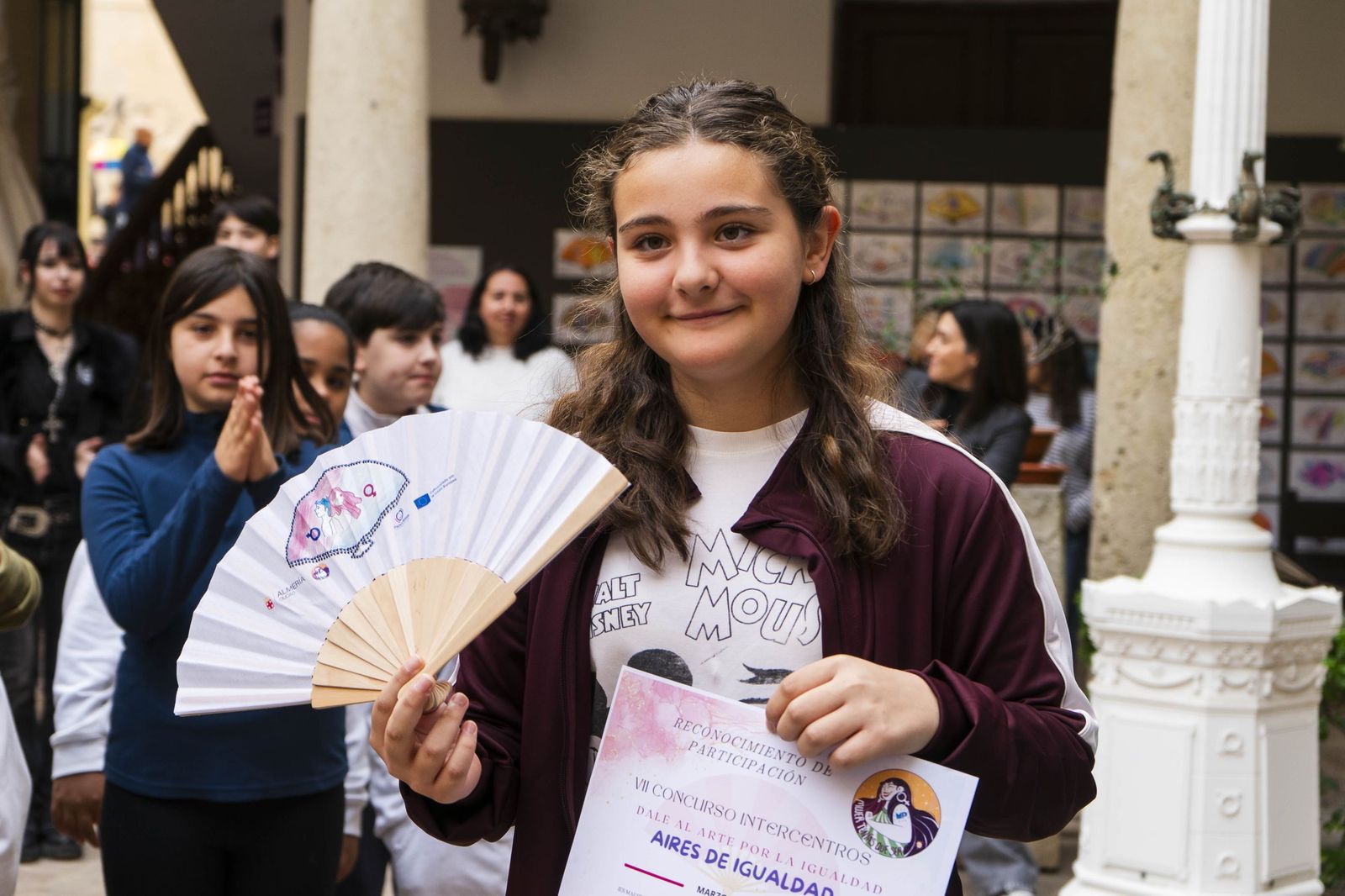 Las imágenes de los premios de la VII Edición del Concurso Intercentros 'Dale al Arte por la Igualdad'