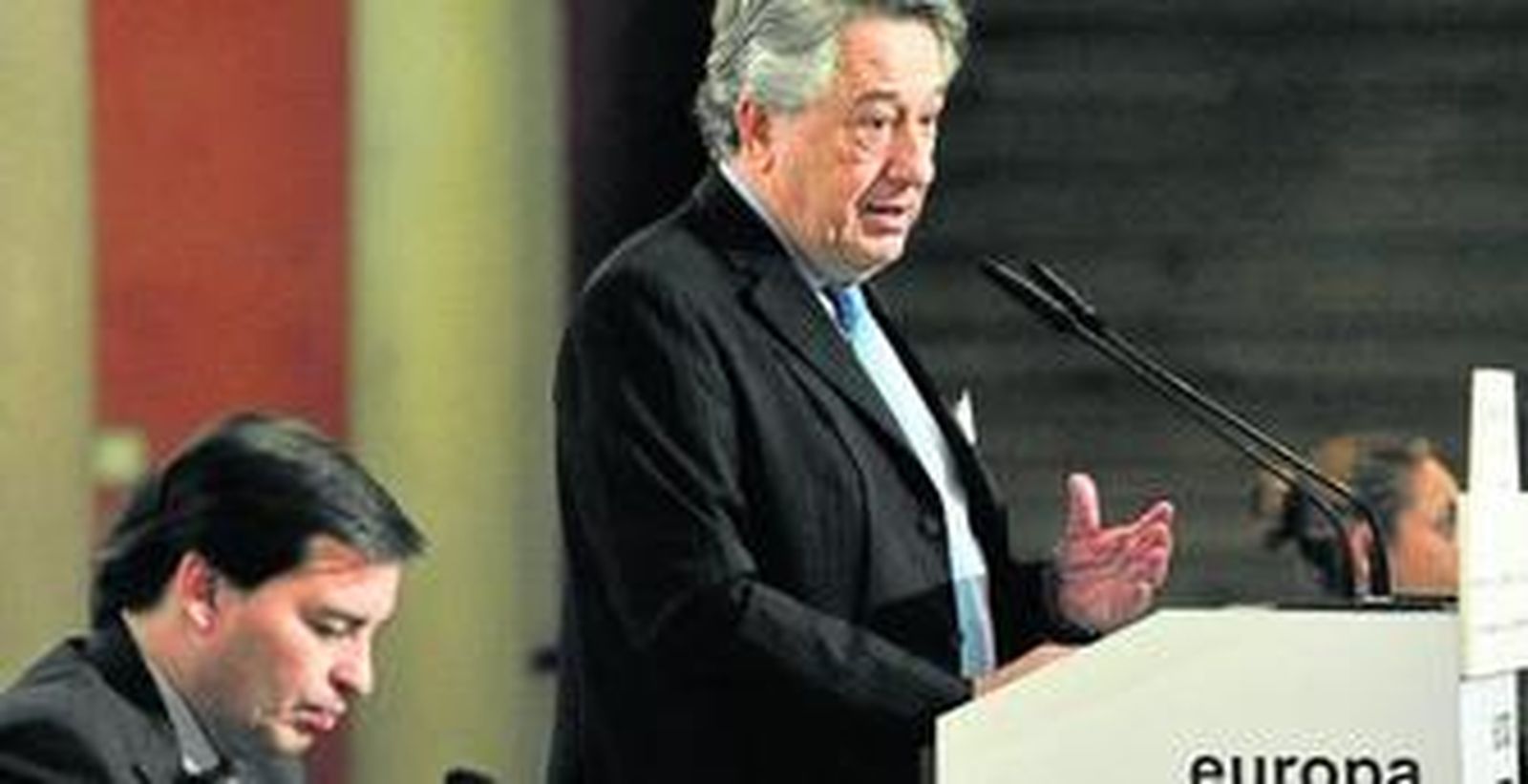 Javier Targhetta, consejero delegado de Atlantic Copper, ayer, en una conferencia en Sevilla.