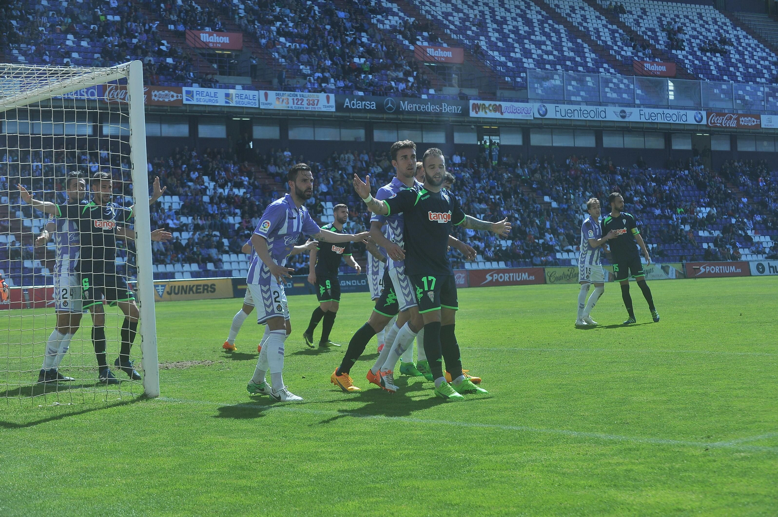 El Valladolid-Córdoba CF, en imágenes