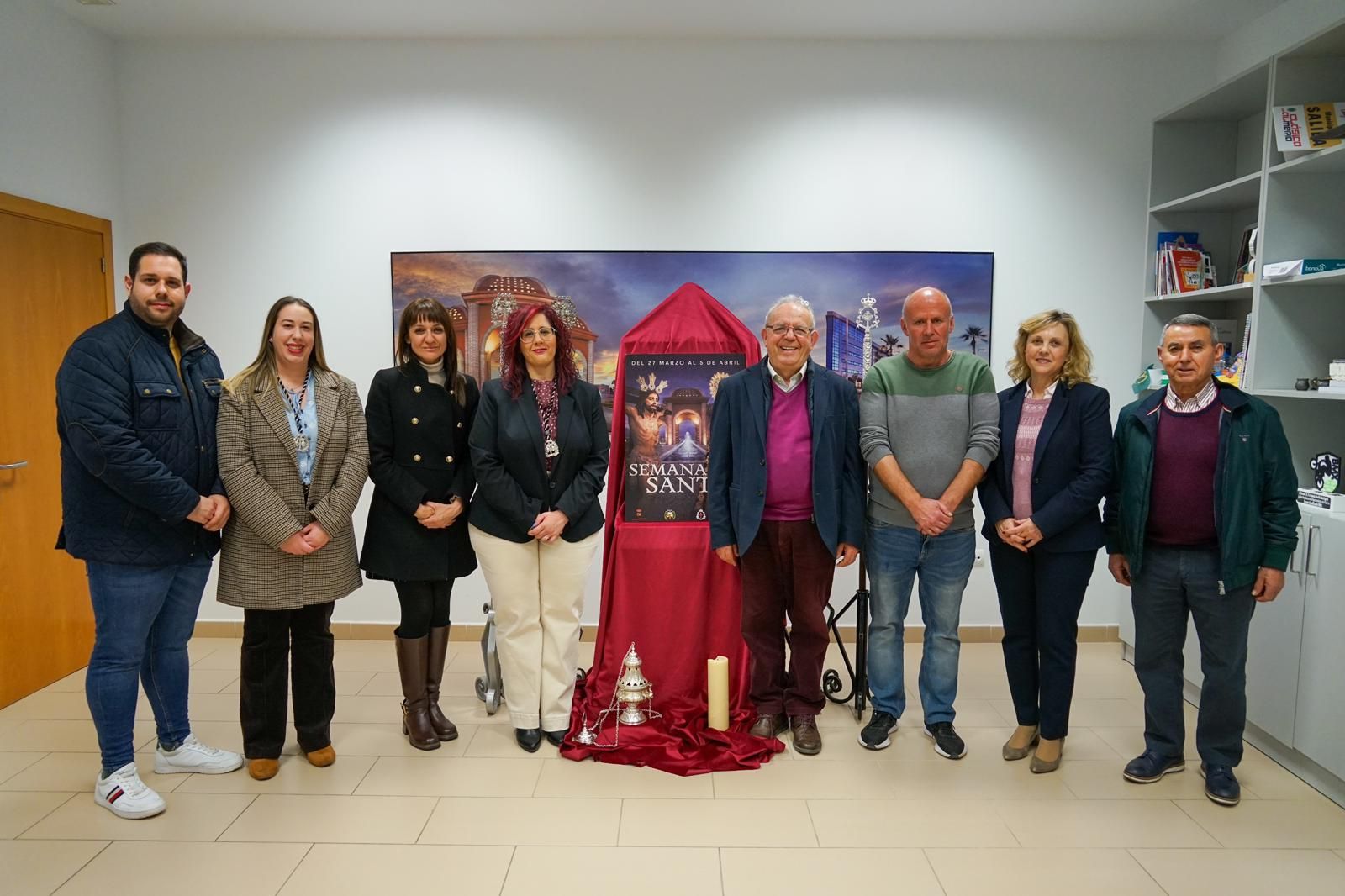 Momento de la presentación del cartel.