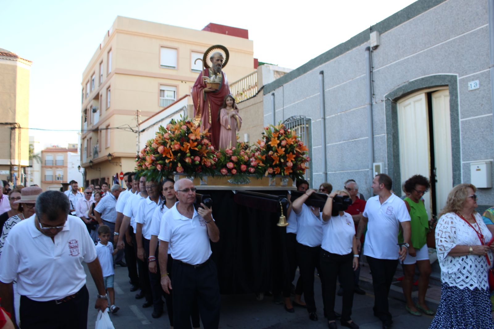Imágenes de la procesión de San Joaquín en Garrucha