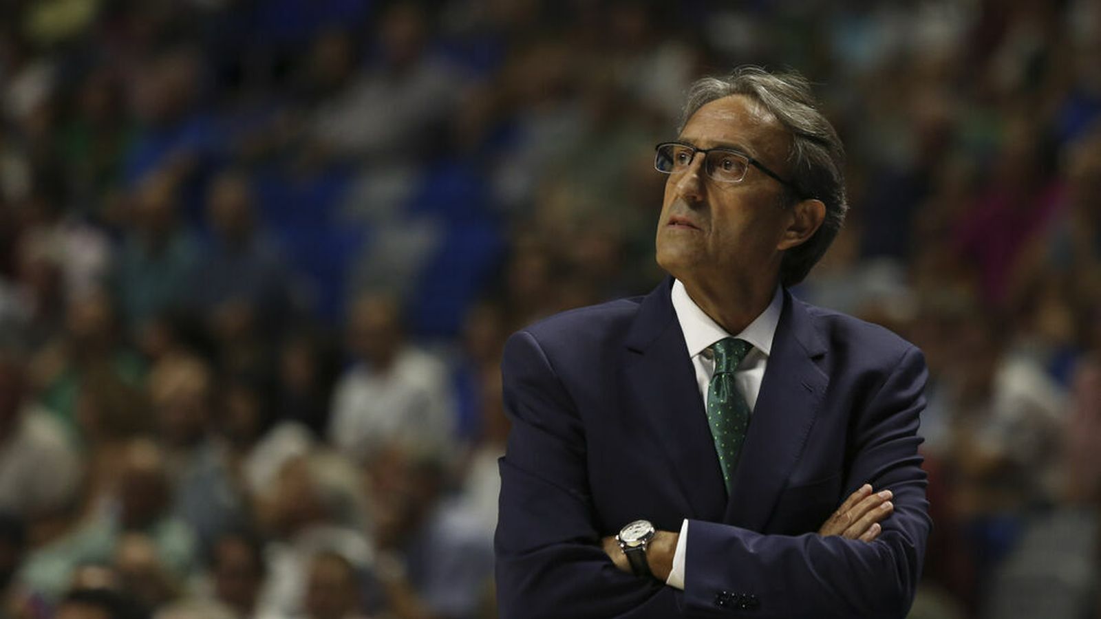 Luis Casimiro, durante el partido.