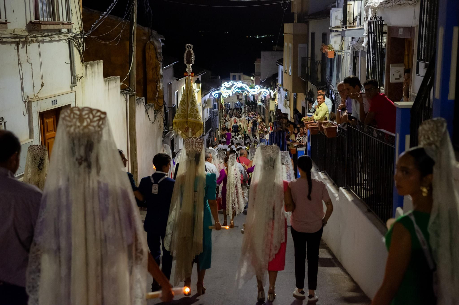 Los momentos más especielas de la procesión de la Virgen del Carmen en Rute, en imágenes