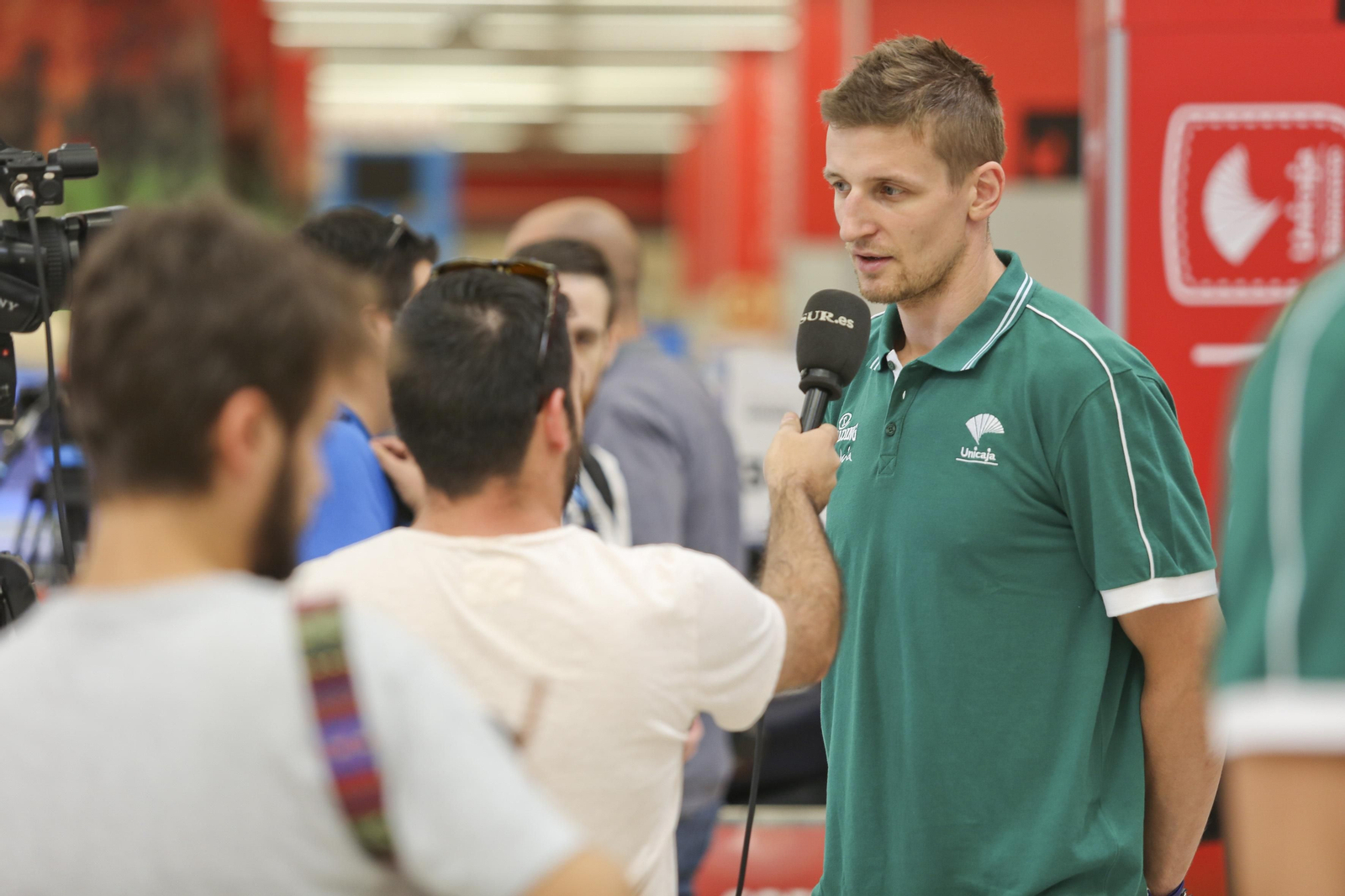 Los cinco años de Adam Waczynski en el Unicaja, en fotos