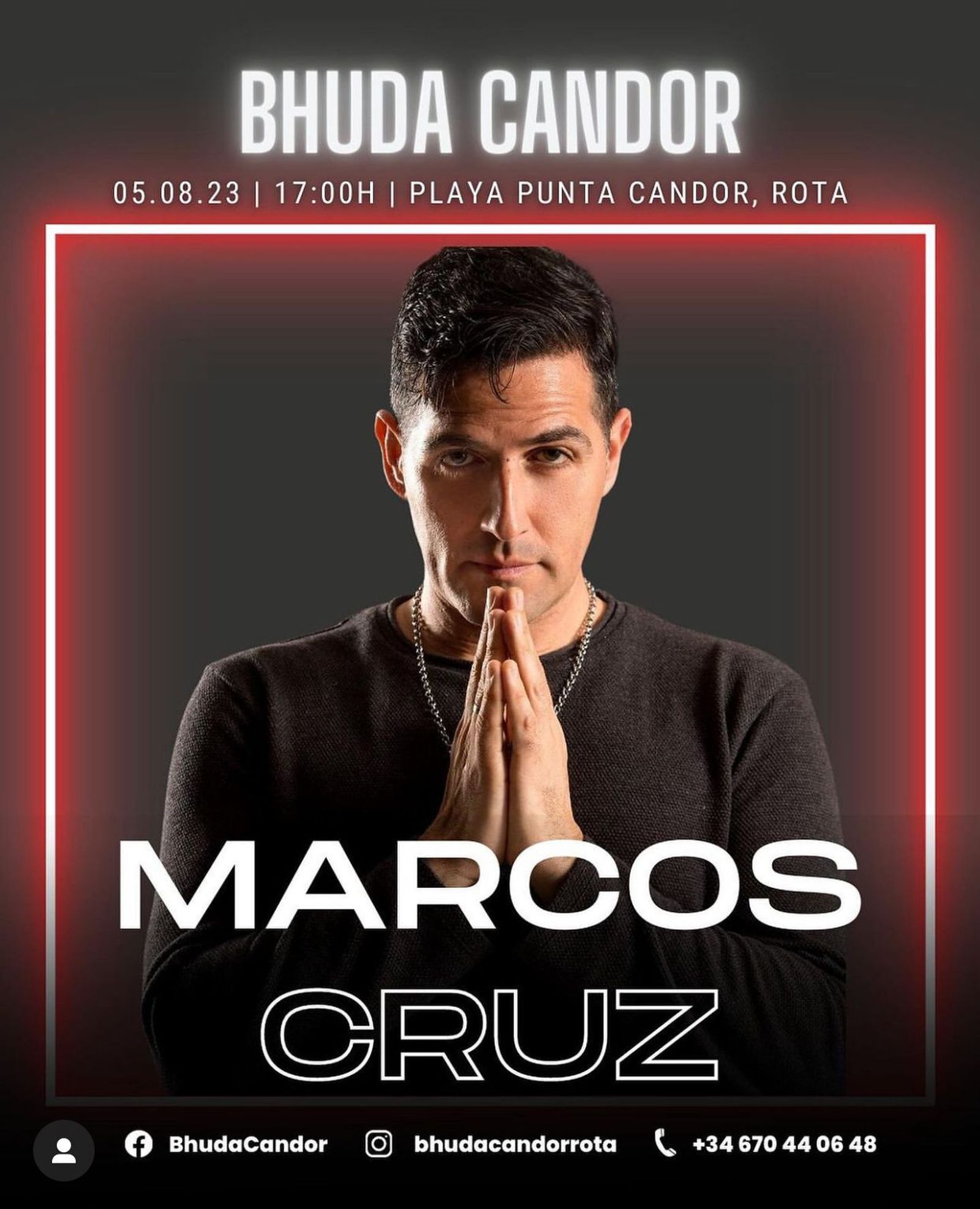Marcos Cruz, en Bhuda Candor - Rota