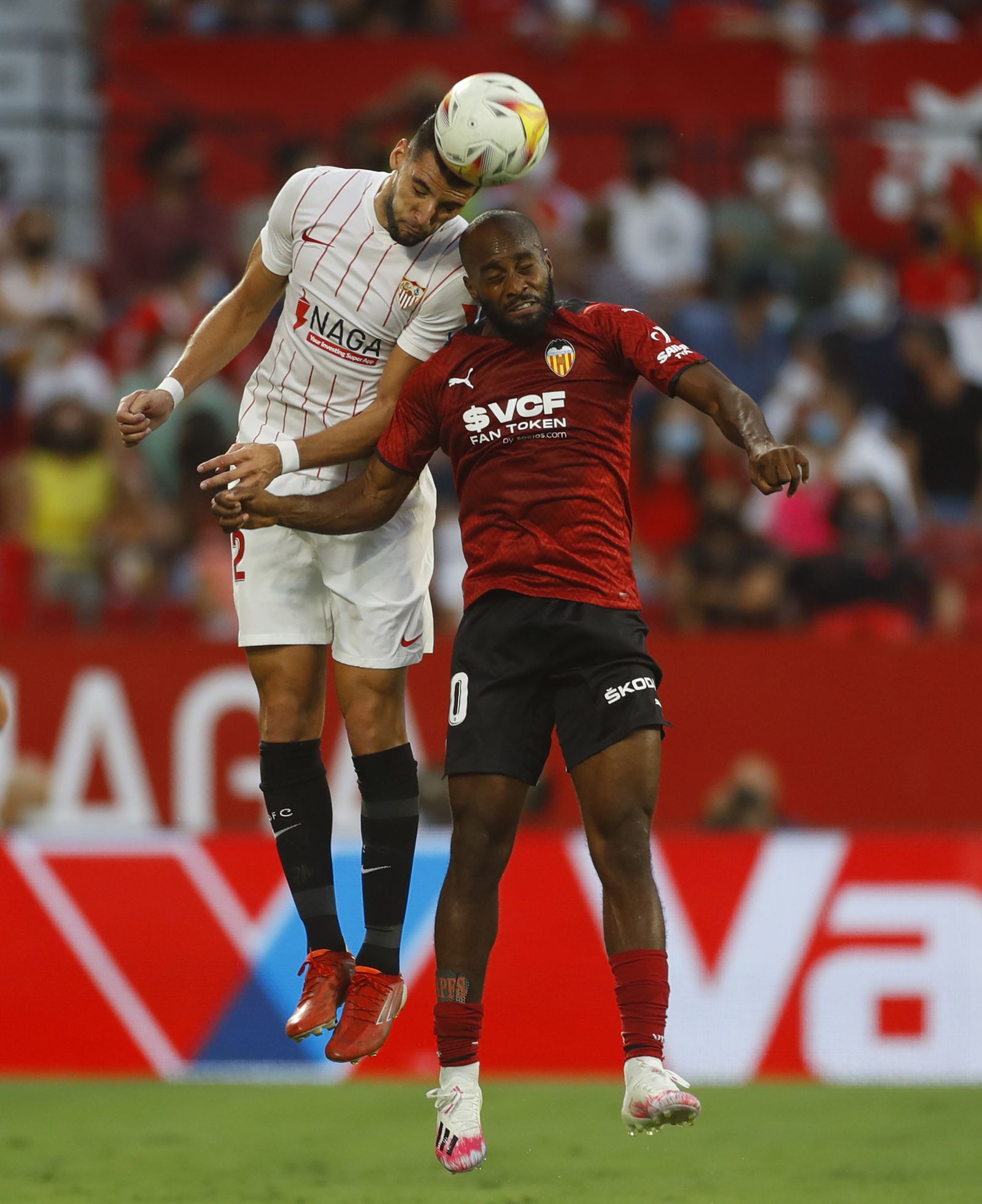 Las imágenes del Sevilla fc-Valencia