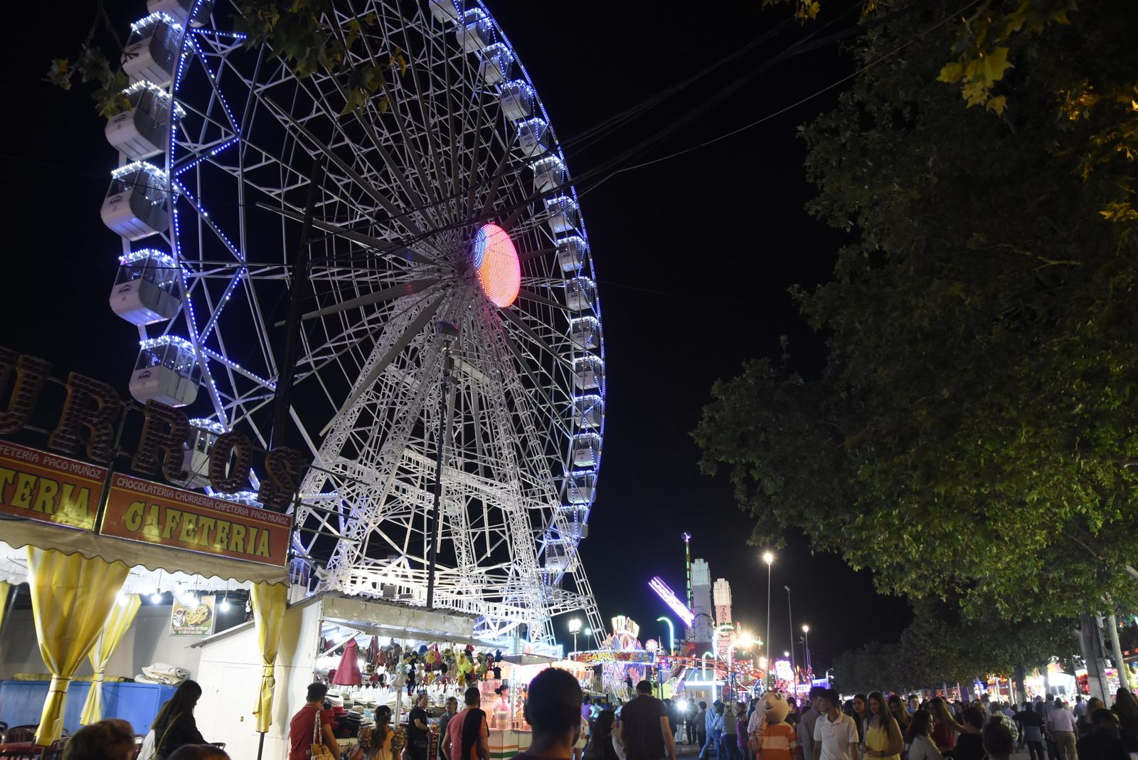 Imágenes de la primera noche de Feria