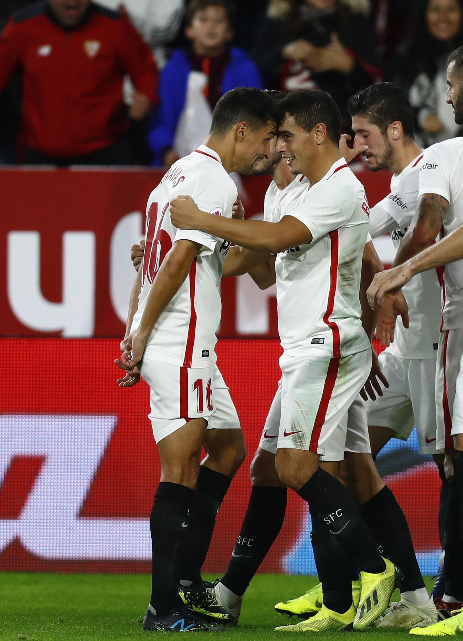 Las imágenes del Sevilla-Espanyol