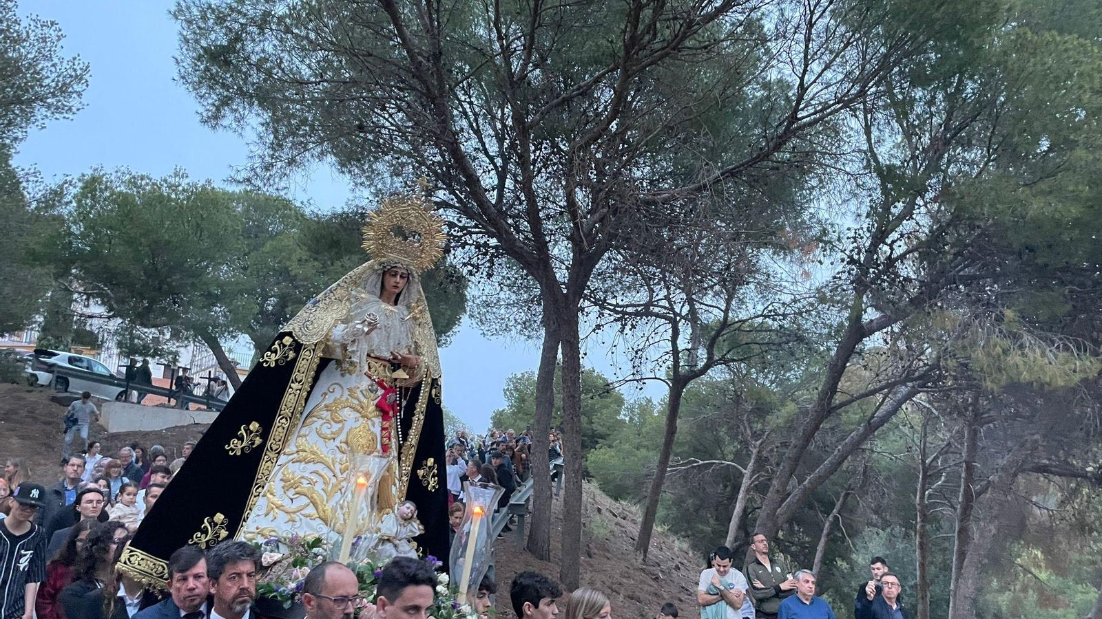 Traslado de Santa María del Monte Calvario. Traslado de Santa María del Monte Calvario.
