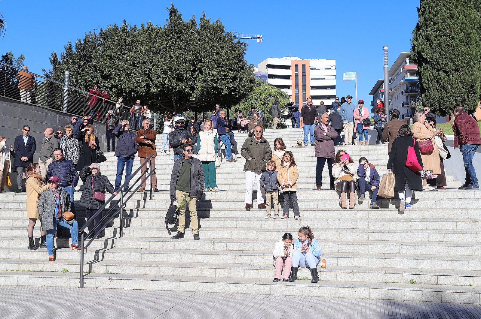 Imágenes de la procesión de San Sebastián en Huelva
