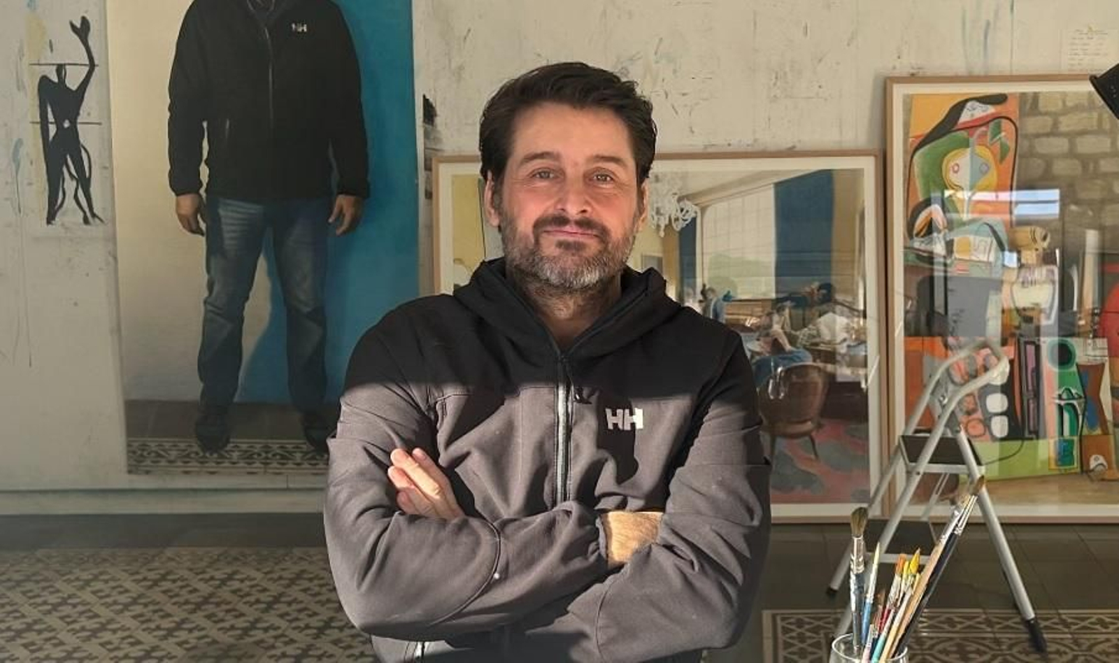 El pintor sevillano Ángel Alén