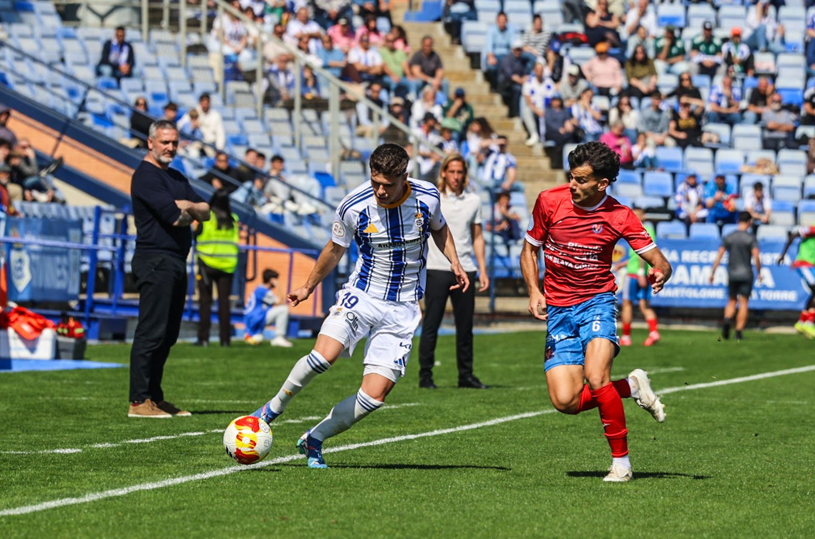 Las mejores fotografías del Recreativo de Huelva-Deportiva Minera