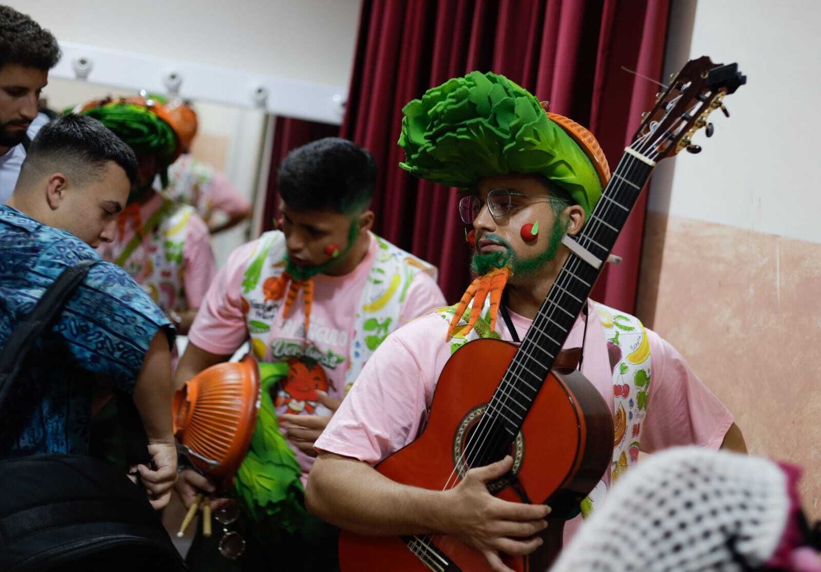 El ambiente en los camerinos.