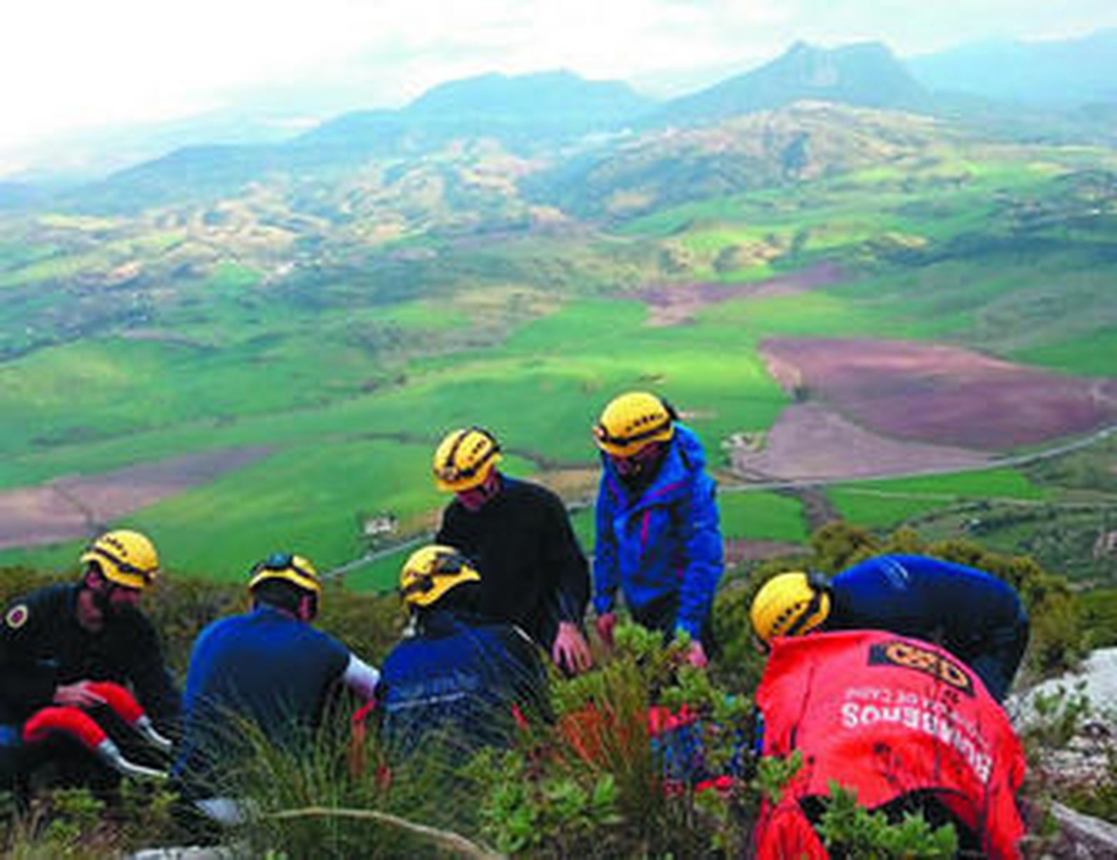 Imagen de uno de los rescates que tuvo lugar el pasado fin de semana.
