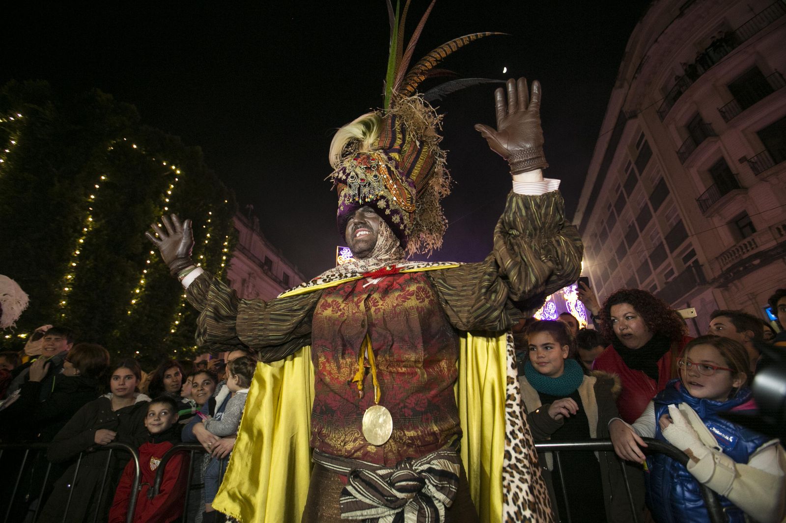 El recorrido del Heraldo Real, en imágenes