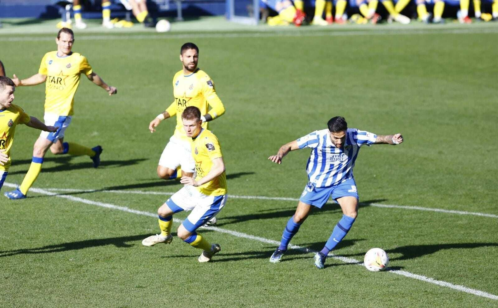 El Málaga CF-Waasland-Beveren, en fotos