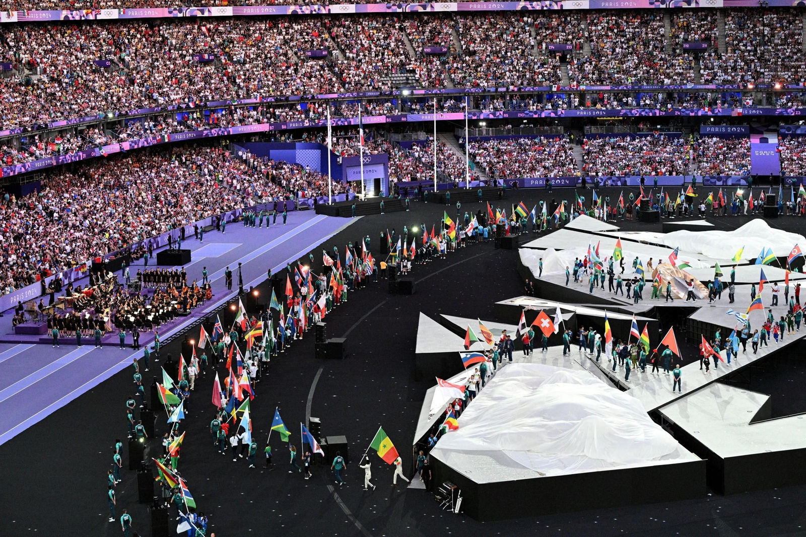 Las fotos de la ceremonia de clausura de los Juegos Olímpicos París 2024