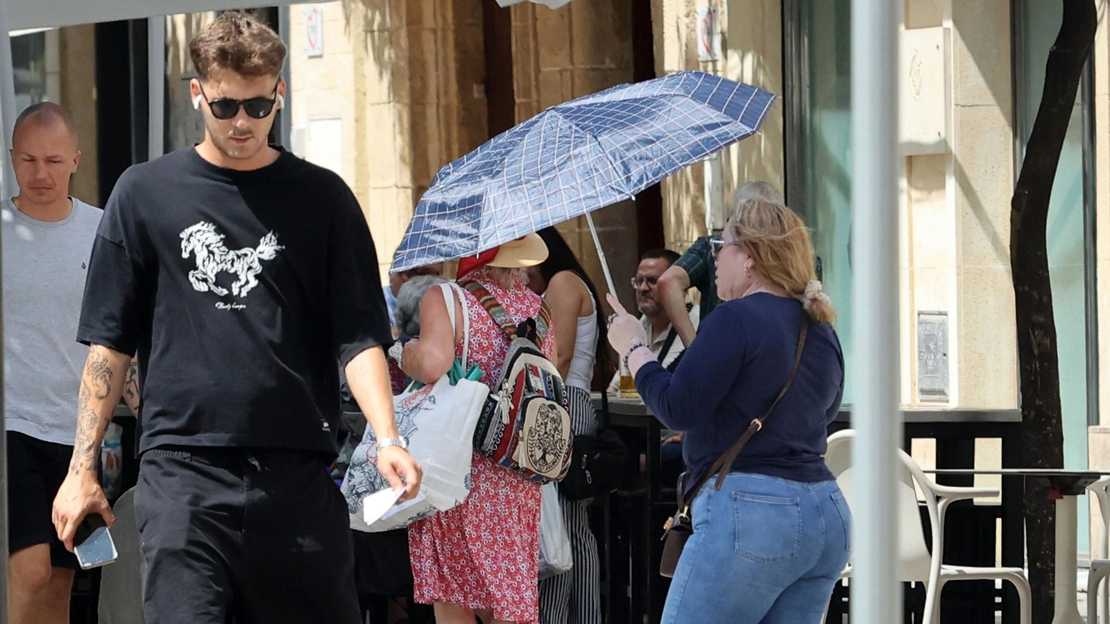 Jornadas de calor días atrás en Jerez.