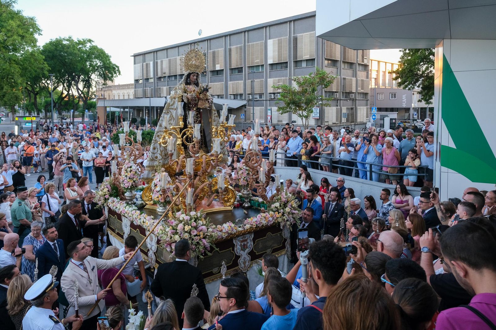 Procesión Virgen del Carmen de Santa Ana y Virgen del Carmen de San Leandro