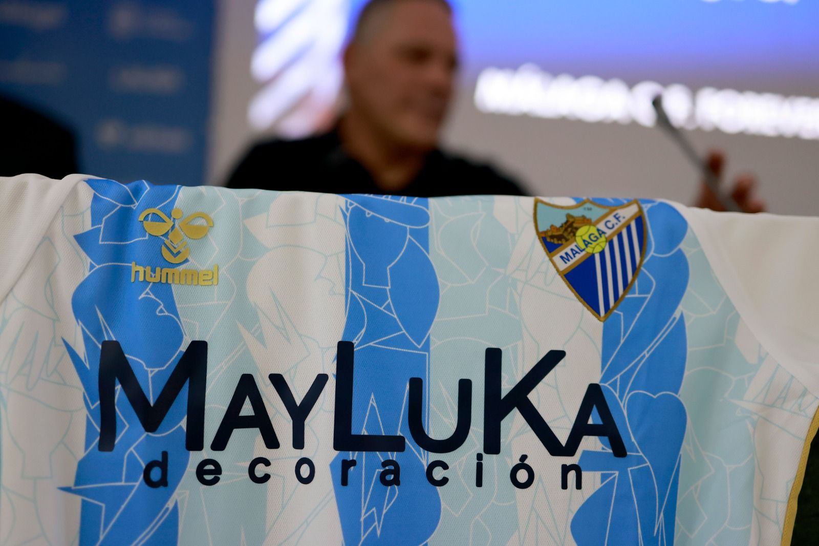 Los veteranos del Málaga CF tienen nuevo patrocinador: MayLuka Decoración