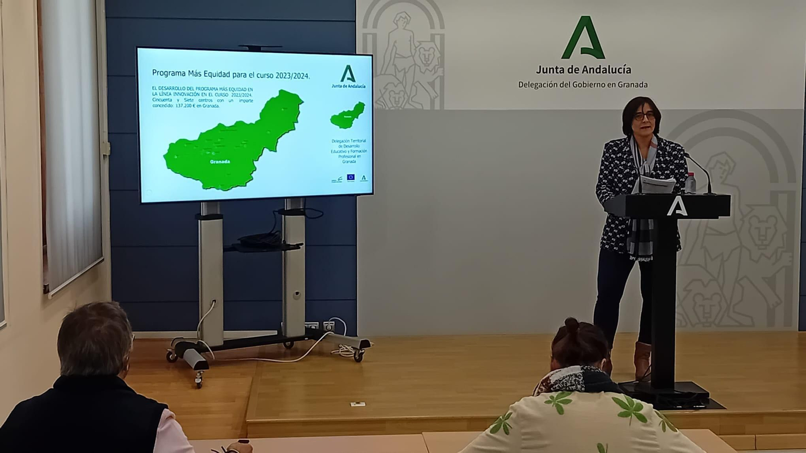 La Junta destina más de 330.000 euros al desarrollo del Programa Más Equidad en centros educativos de Granada