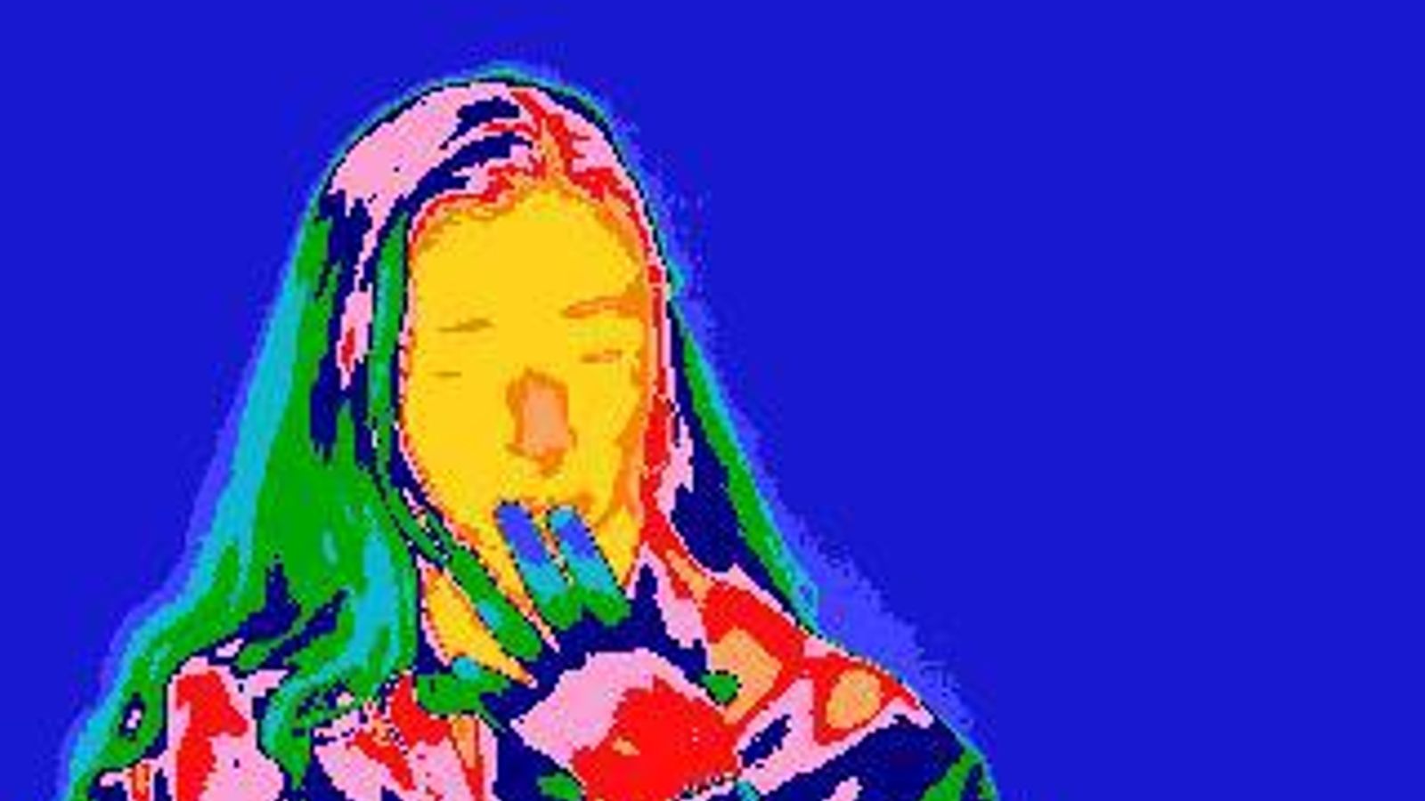 Persona con amor de ternura, en las que sube la temperatura en las manos y la cara.