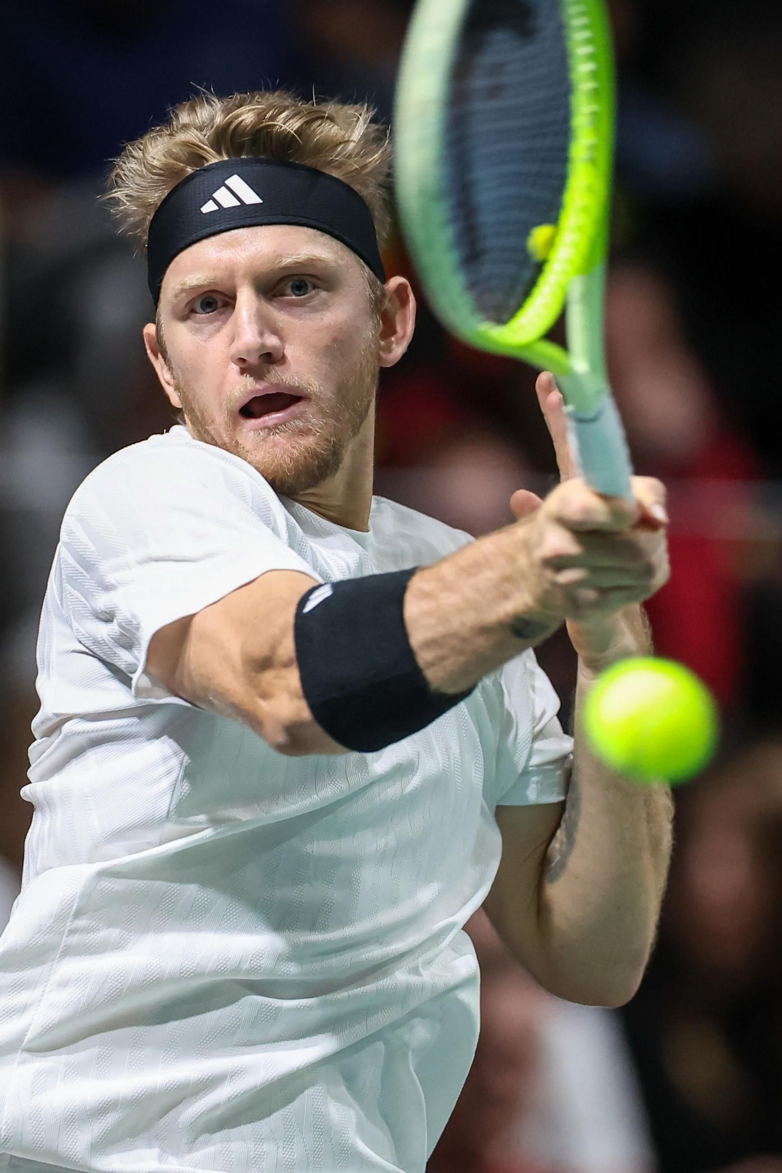 Alejandro Davidovich-Arthur Cazaux del Masters 1000 de París, en fotos