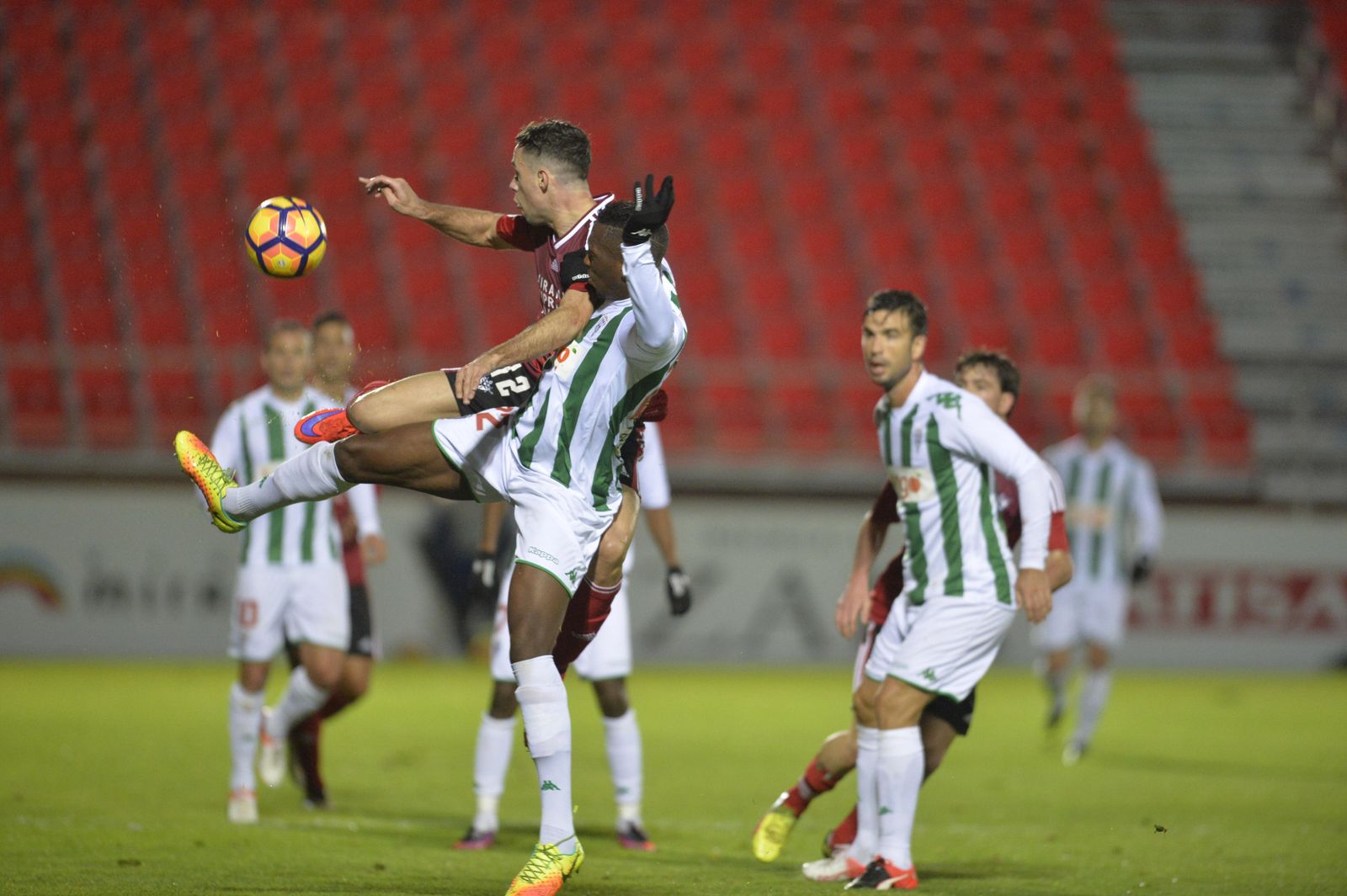 Las imágenes del Mirandés-Córdoba