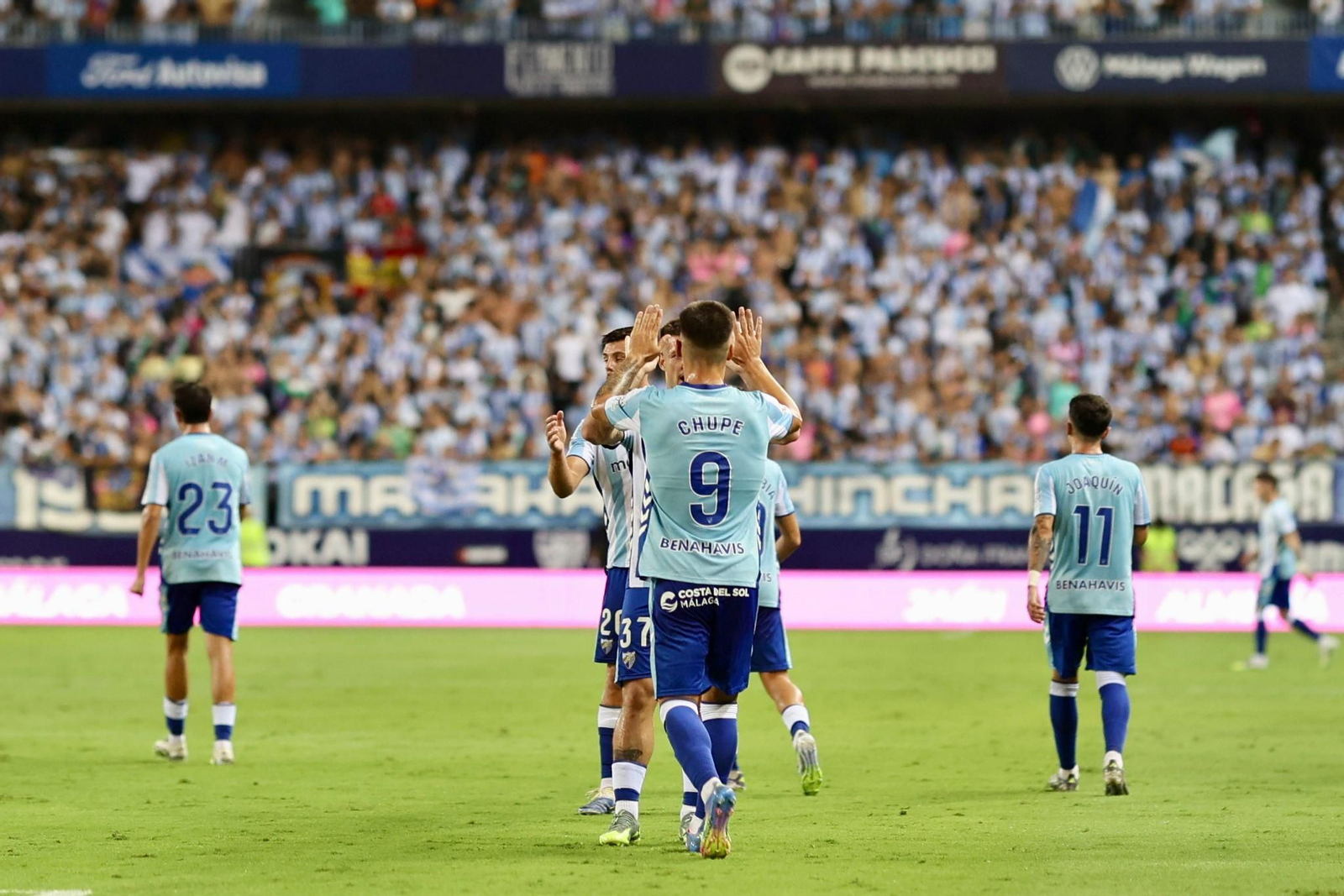 Las fotos del Málaga CF - Granada CF