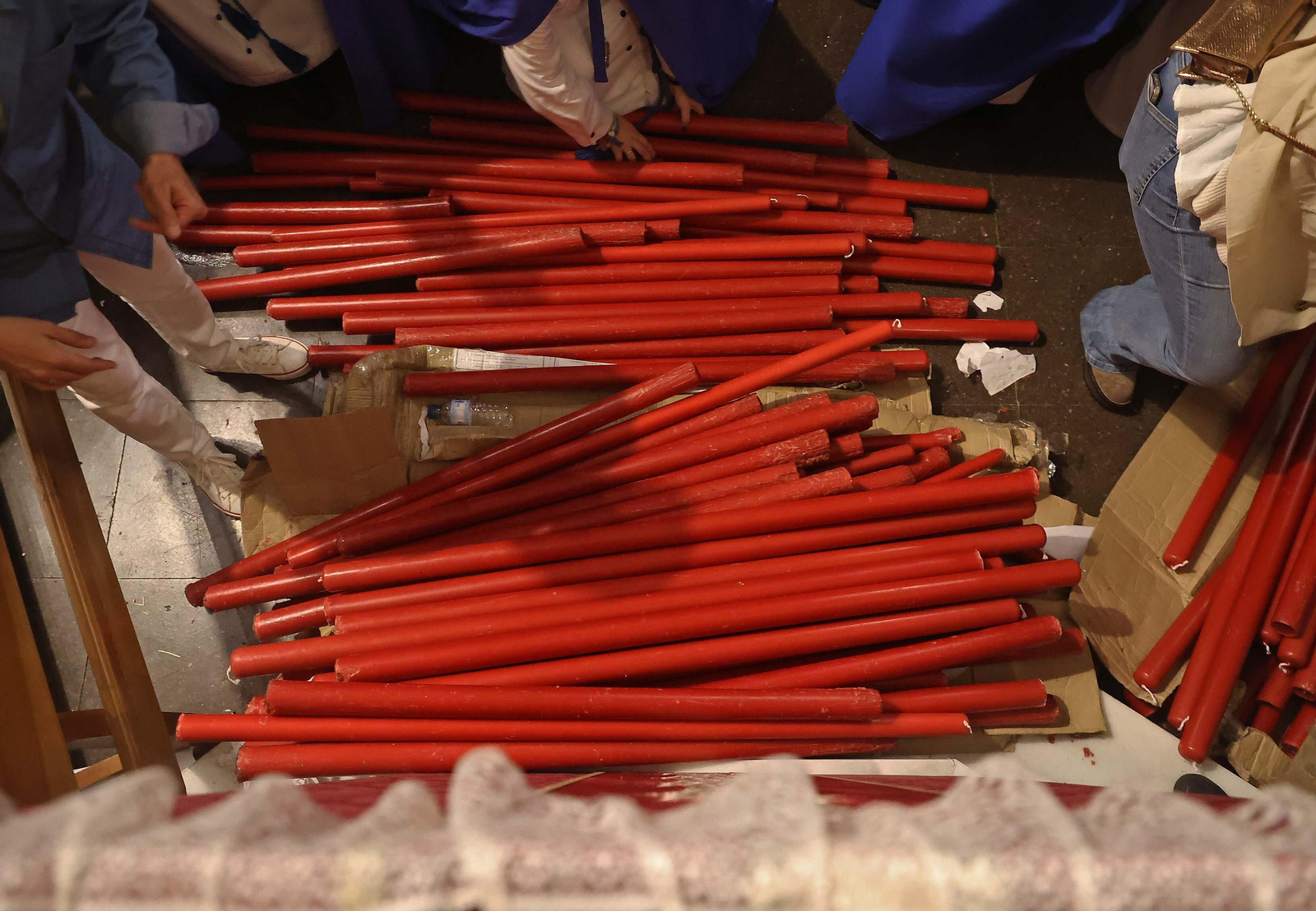 Fotos del Domingo de Ramos en Algeciras: La Borriquita y Oración en el Huerto