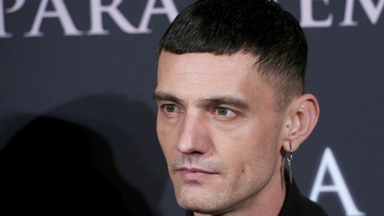 Primer plano de David Delfín en un 'photocall'.