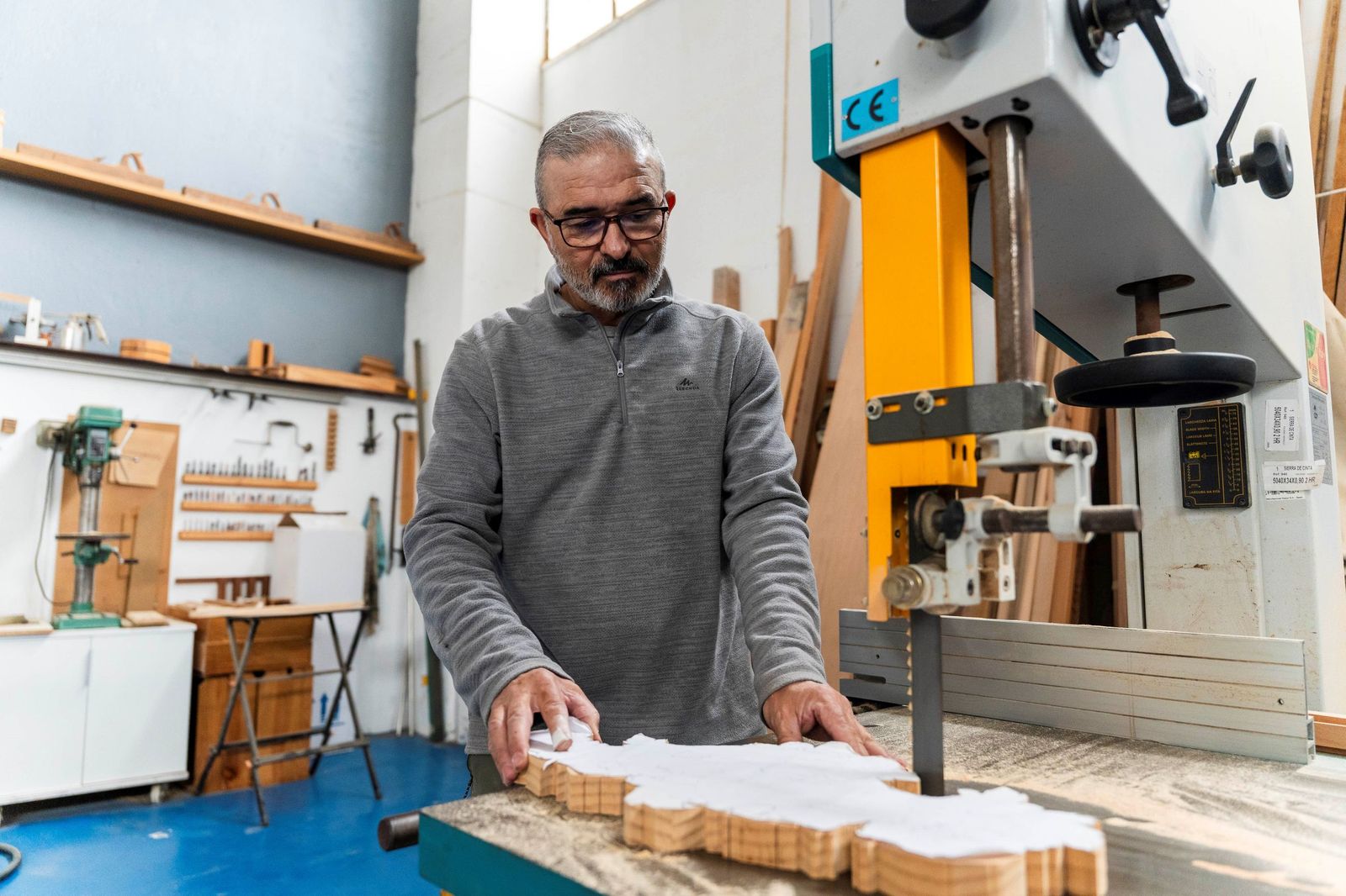 Carpinterías, un negocio tradicional que busca savia nueva, en imágenes